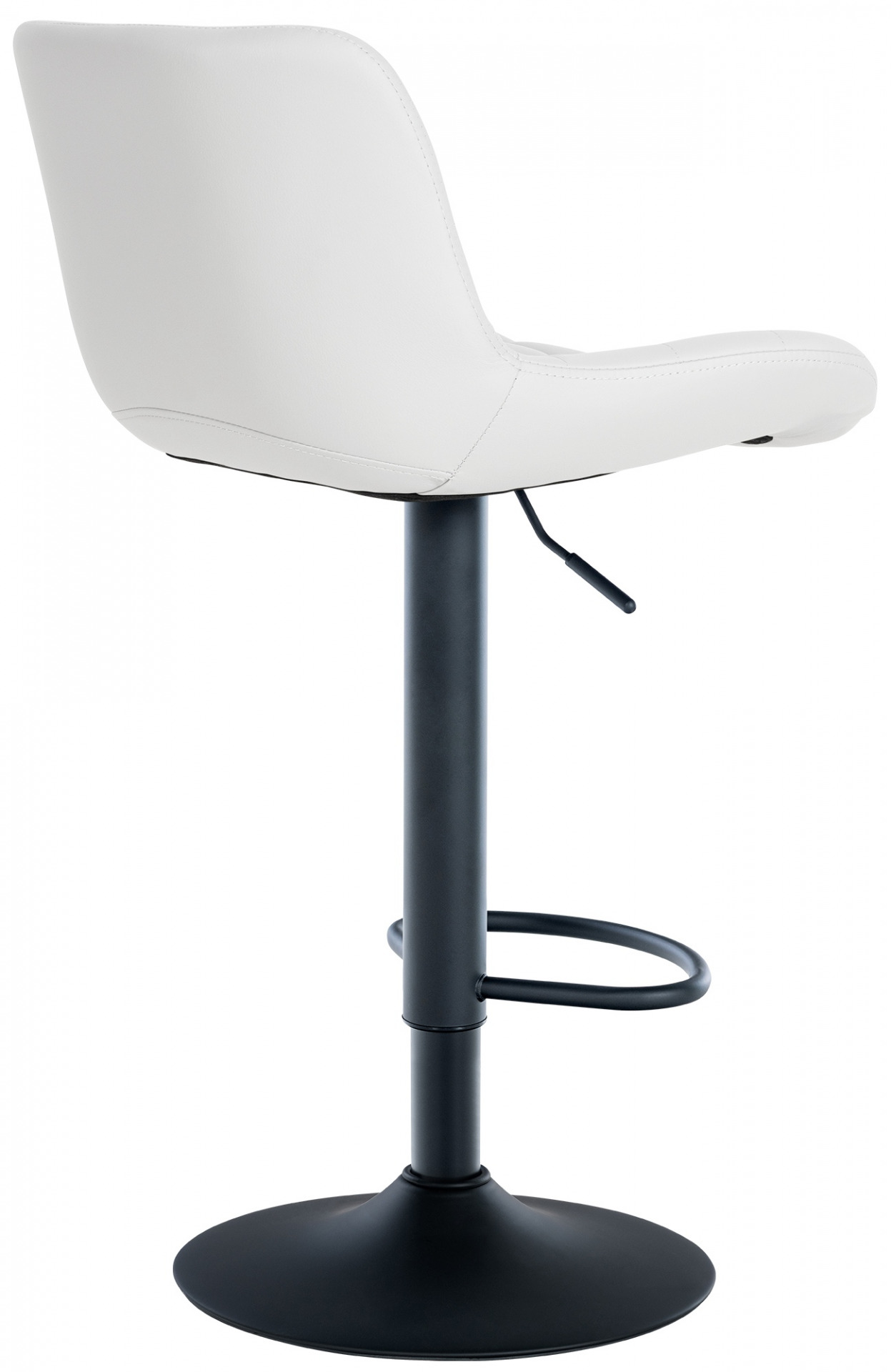 Barhocker Tover Kunstleder, weiß