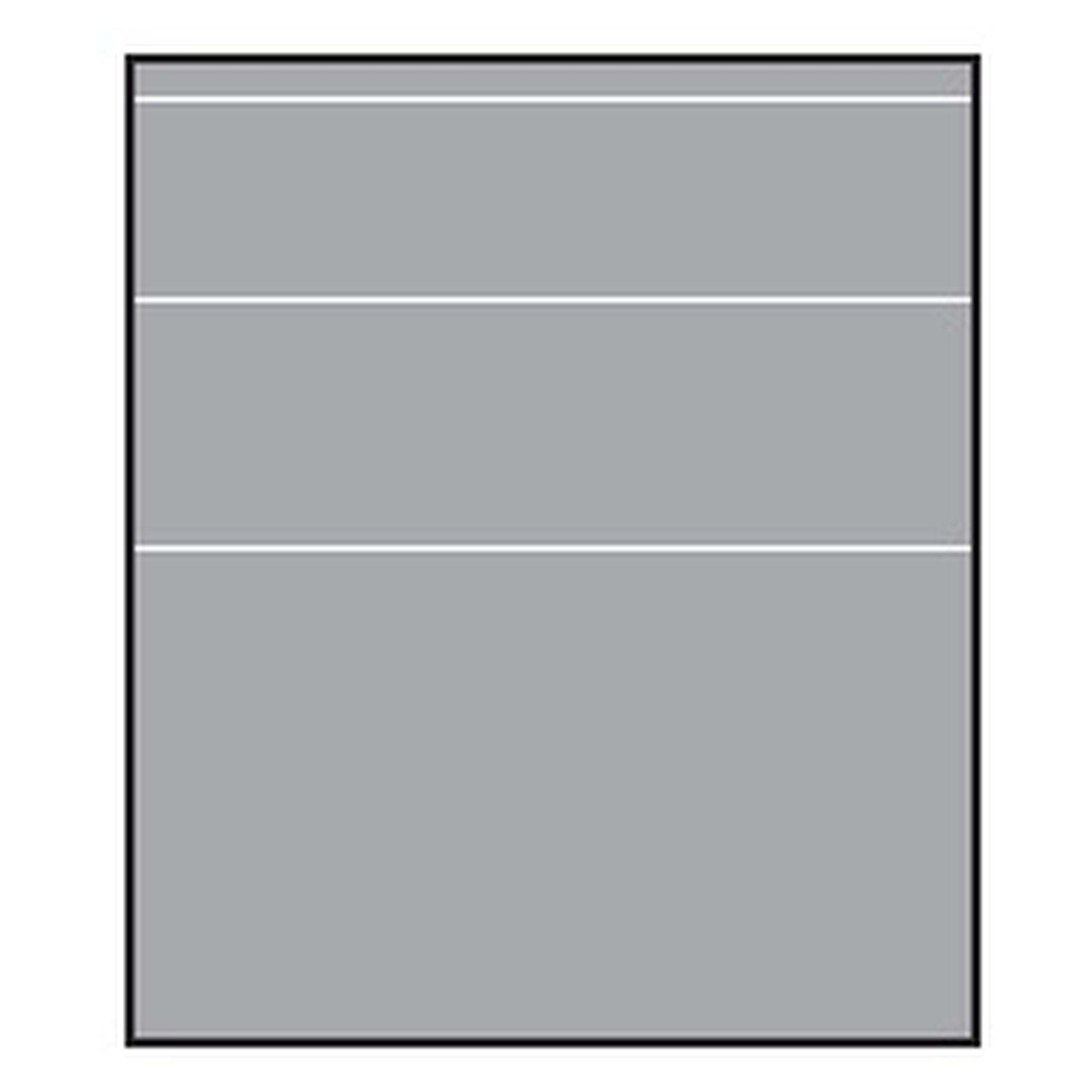 VETRO Glasscheibe, B 1030 x H 1200 mm, Streifen-Dekor 81, satiniert
