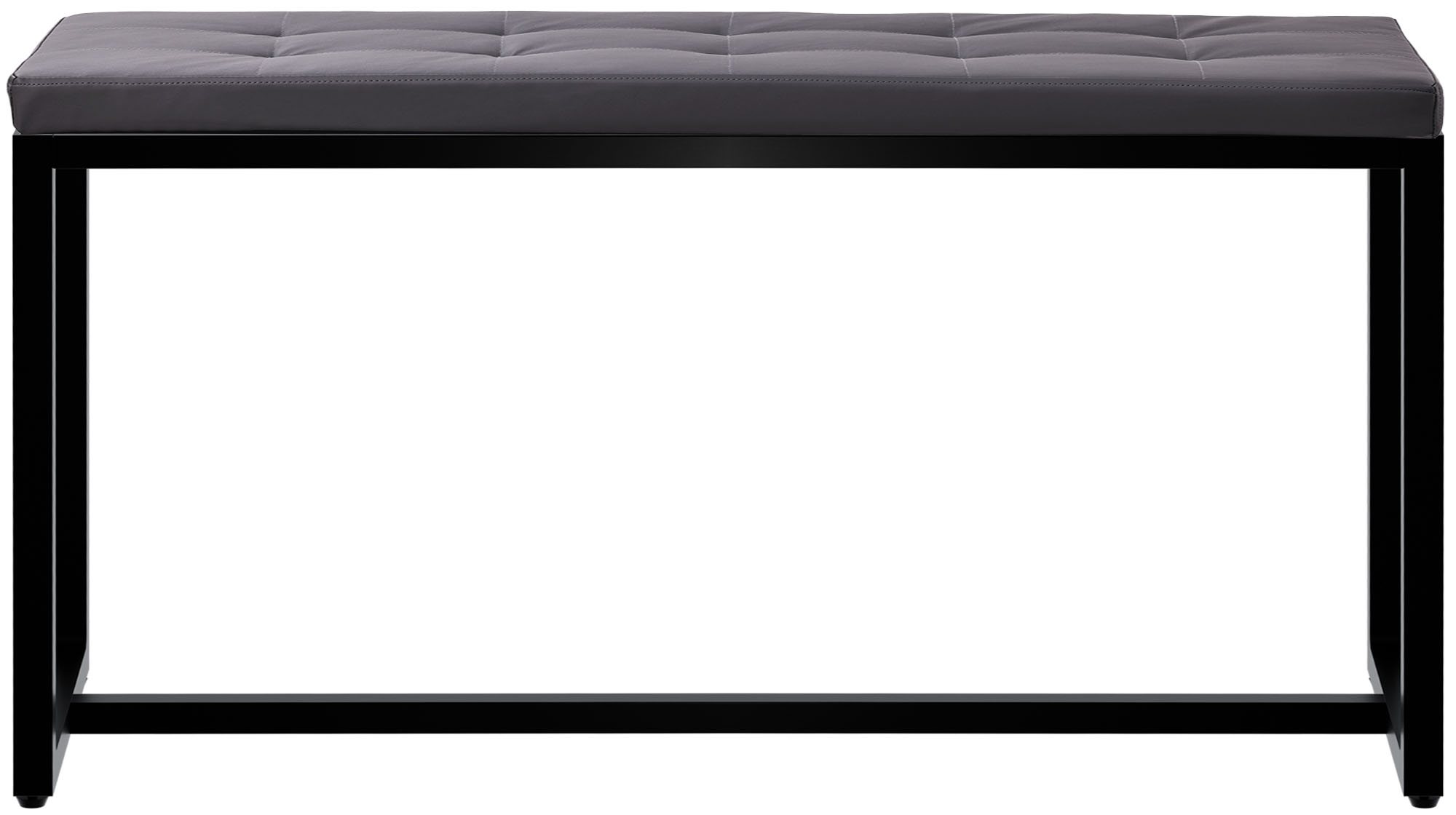Sitzbank Barci B Kunstleder, schwarz