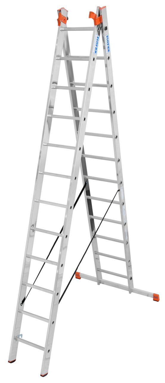 MONTO Sprossen-Vielzweckleiter Tribilo, treppengängig 3x12 Sprossen