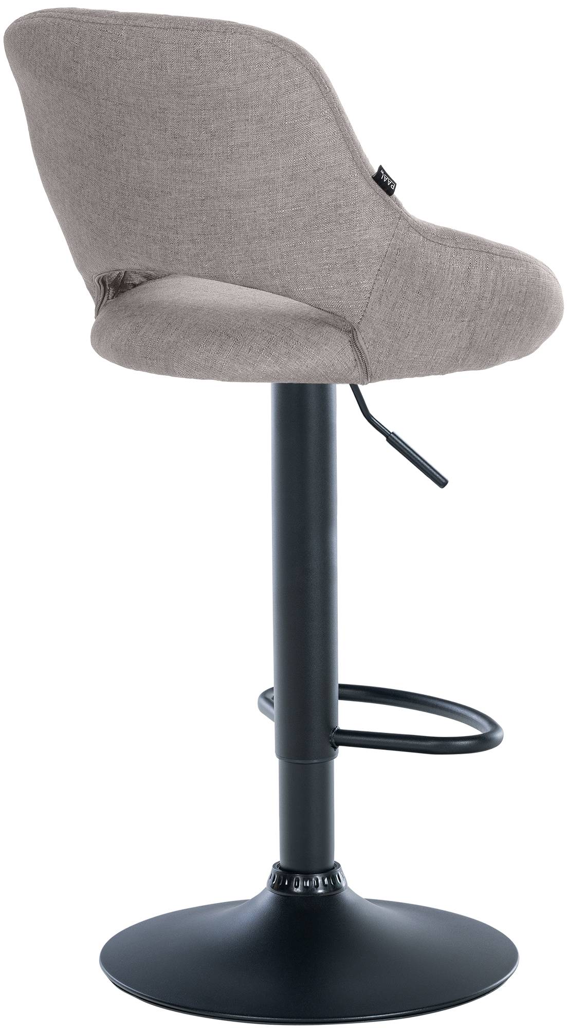 2er Set Barhocker Milet Stoff B, grau