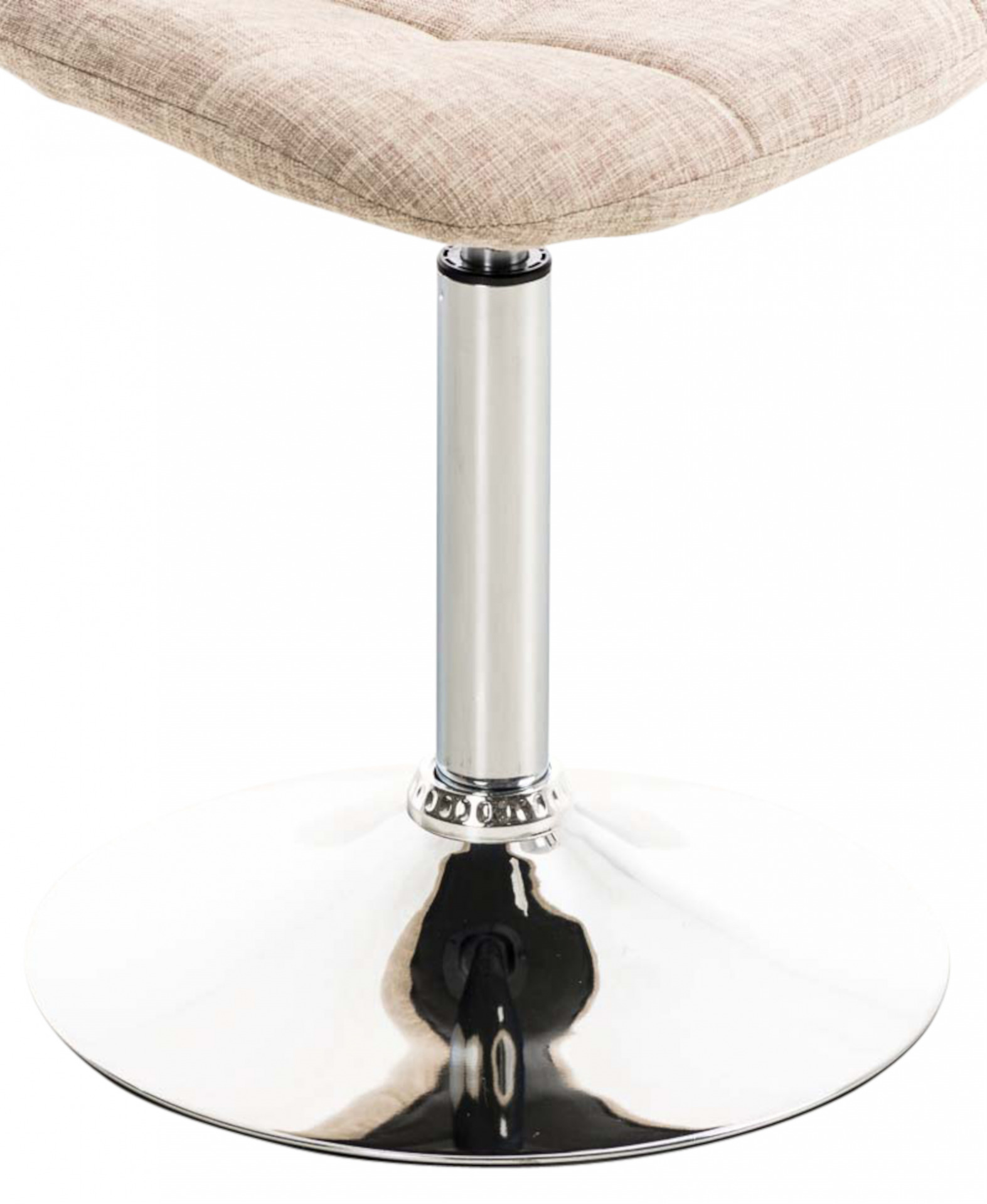 2er Set Stühle Emil Stoff, creme