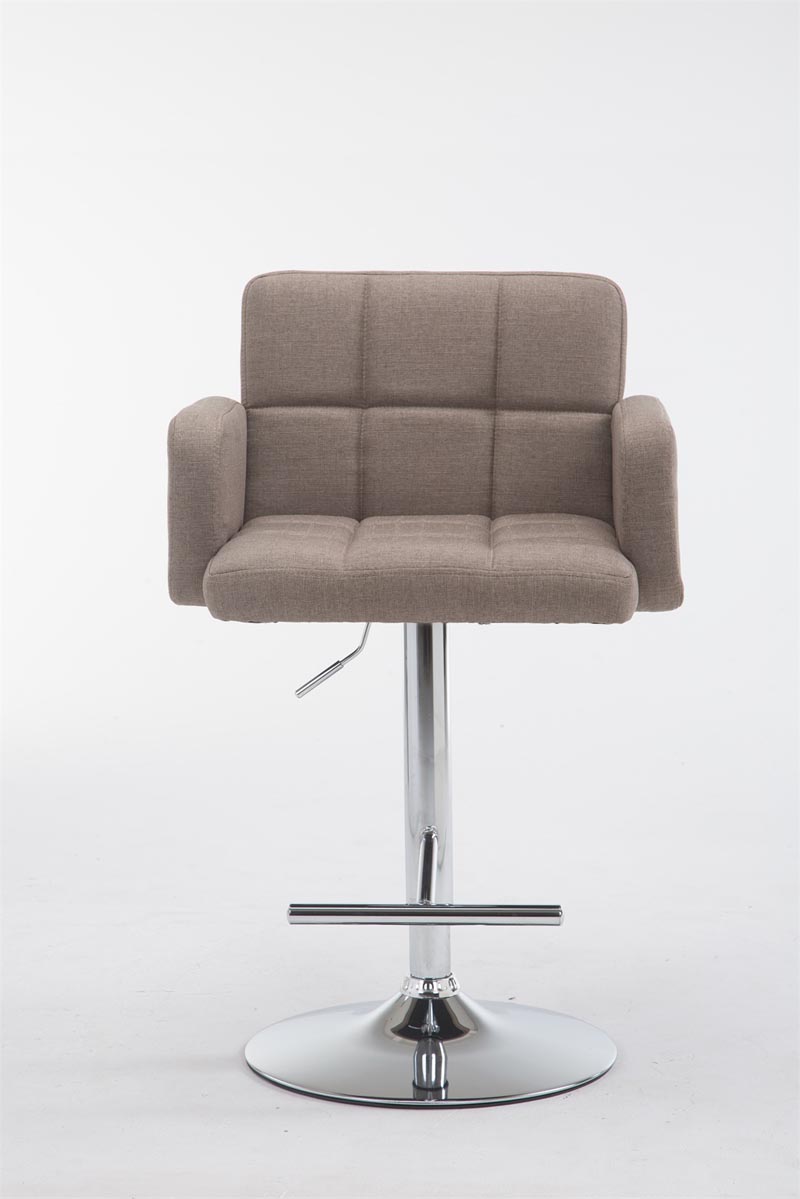 Barhocker Los Angeles Stoff C, taupe