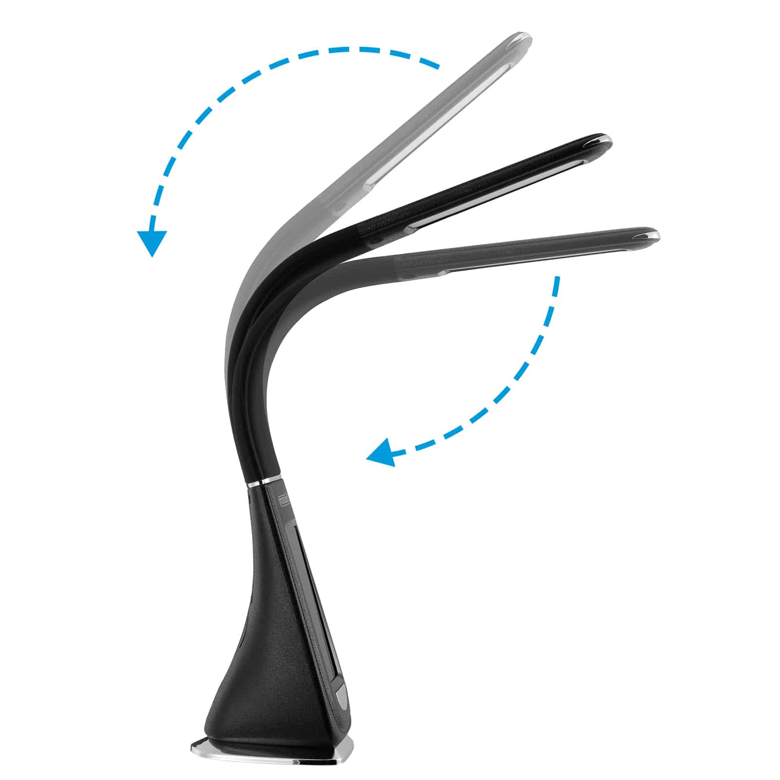 LED Schreibtischlampe Lilly schwarz