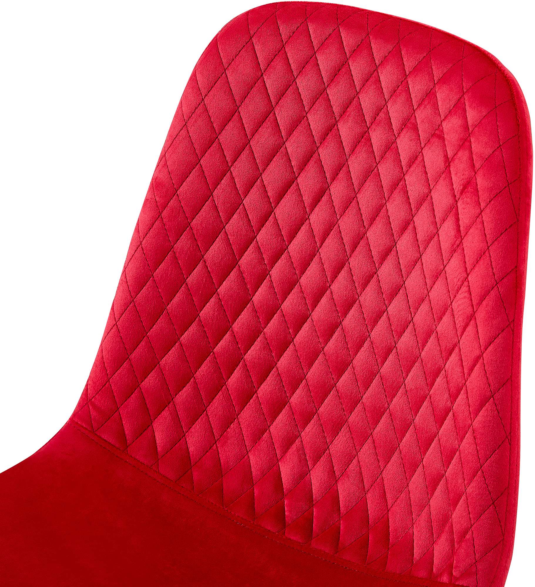 Stuhl Giverny Samt, rot