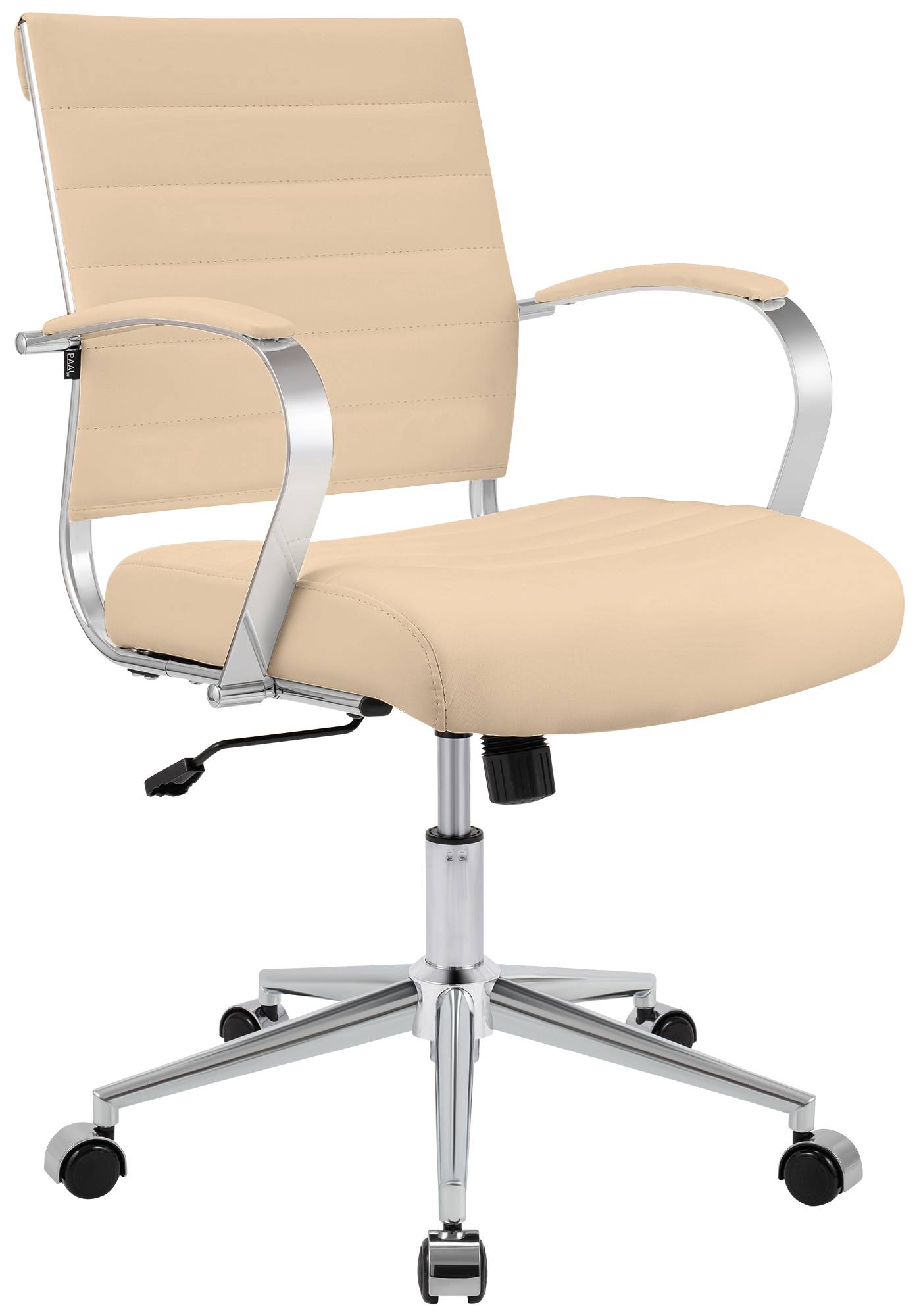 Bürostuhl Oakland Echtleder, creme