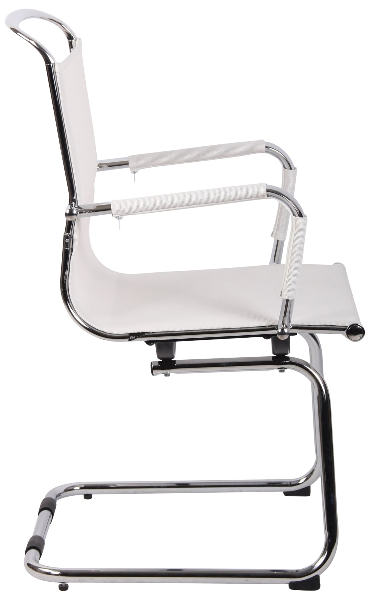 Besucherstuhl Barnet Mesh, weiß