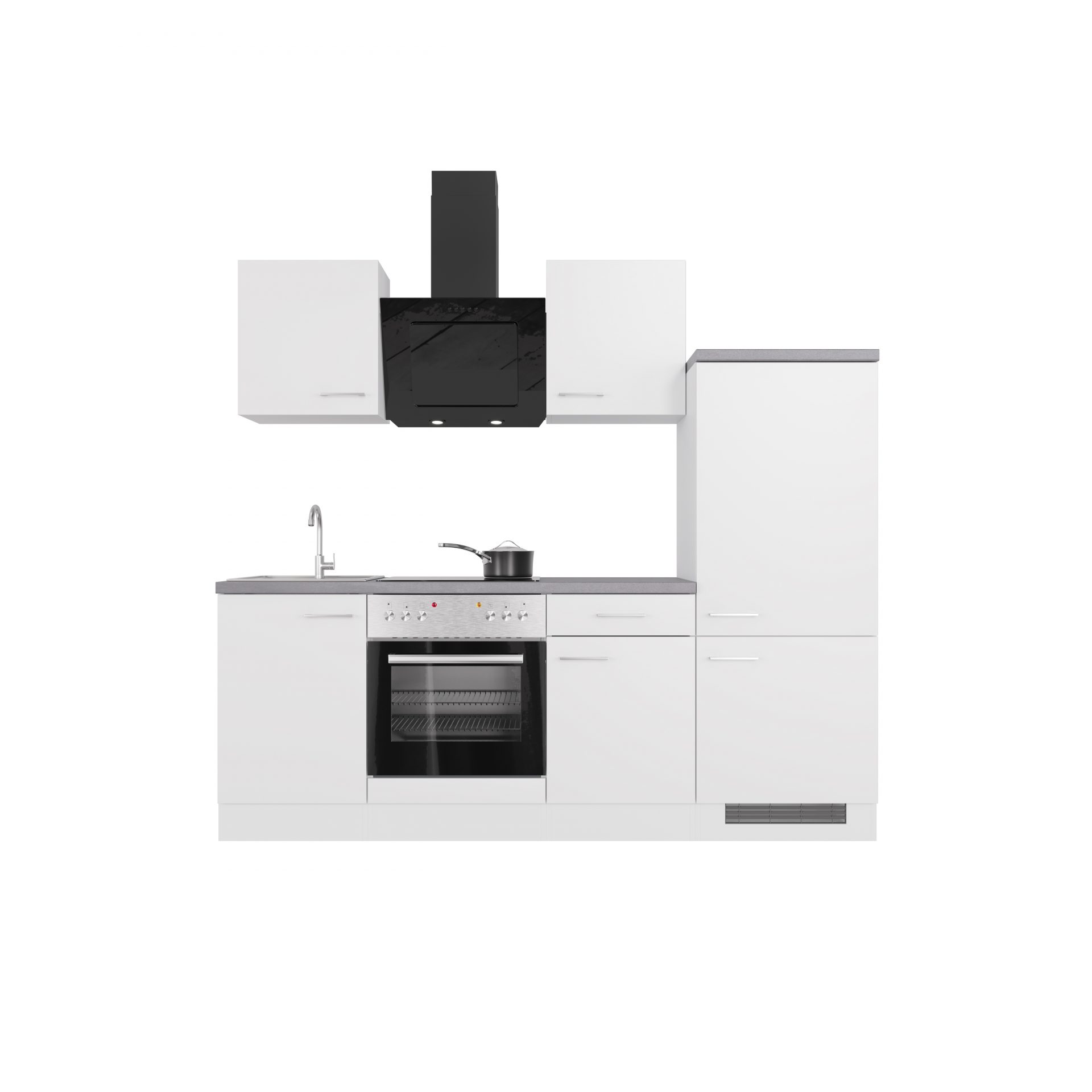 Küchenzeile VITA 220 cm mit E-Geräten