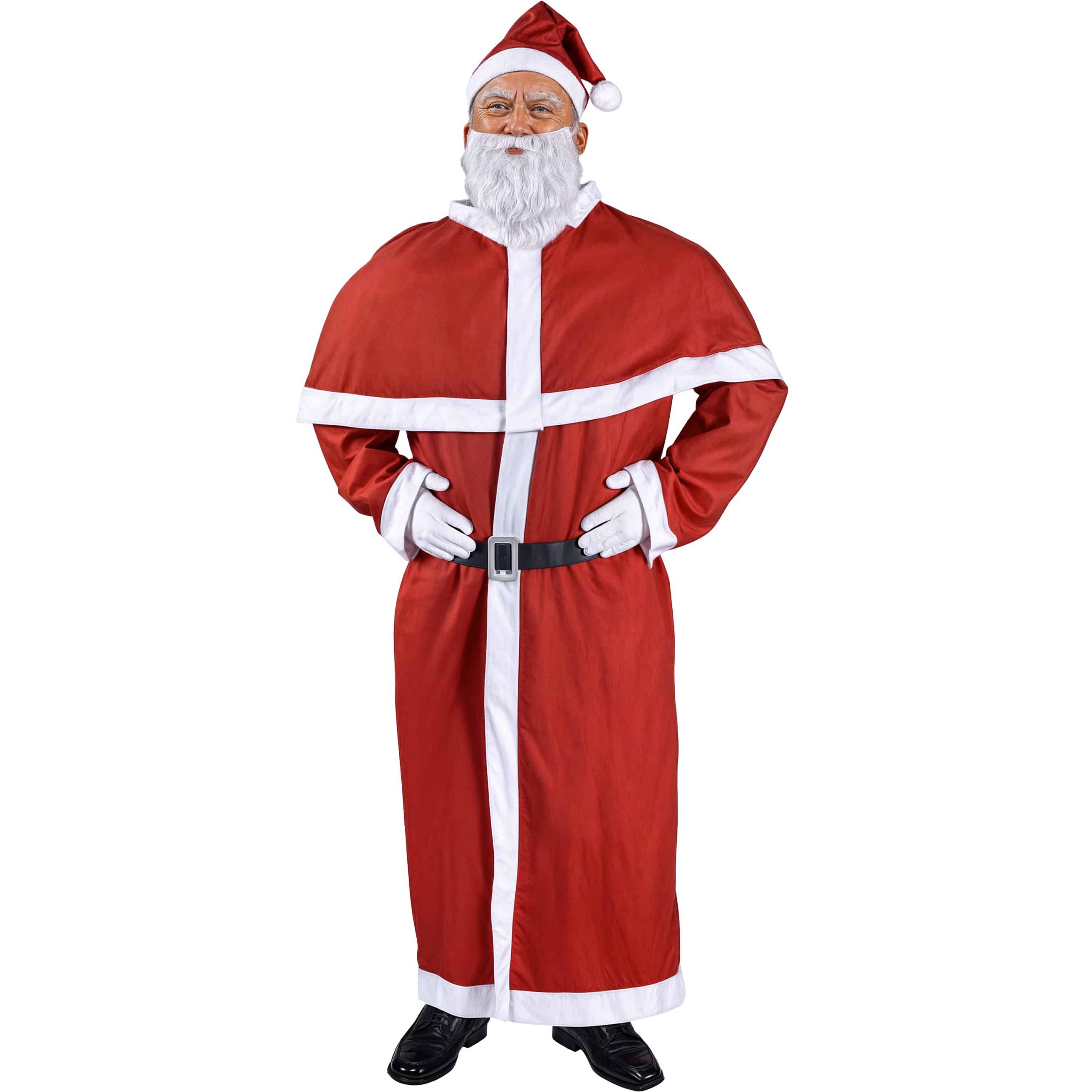 Weihnachtsmann-Kostüm 5-tlg