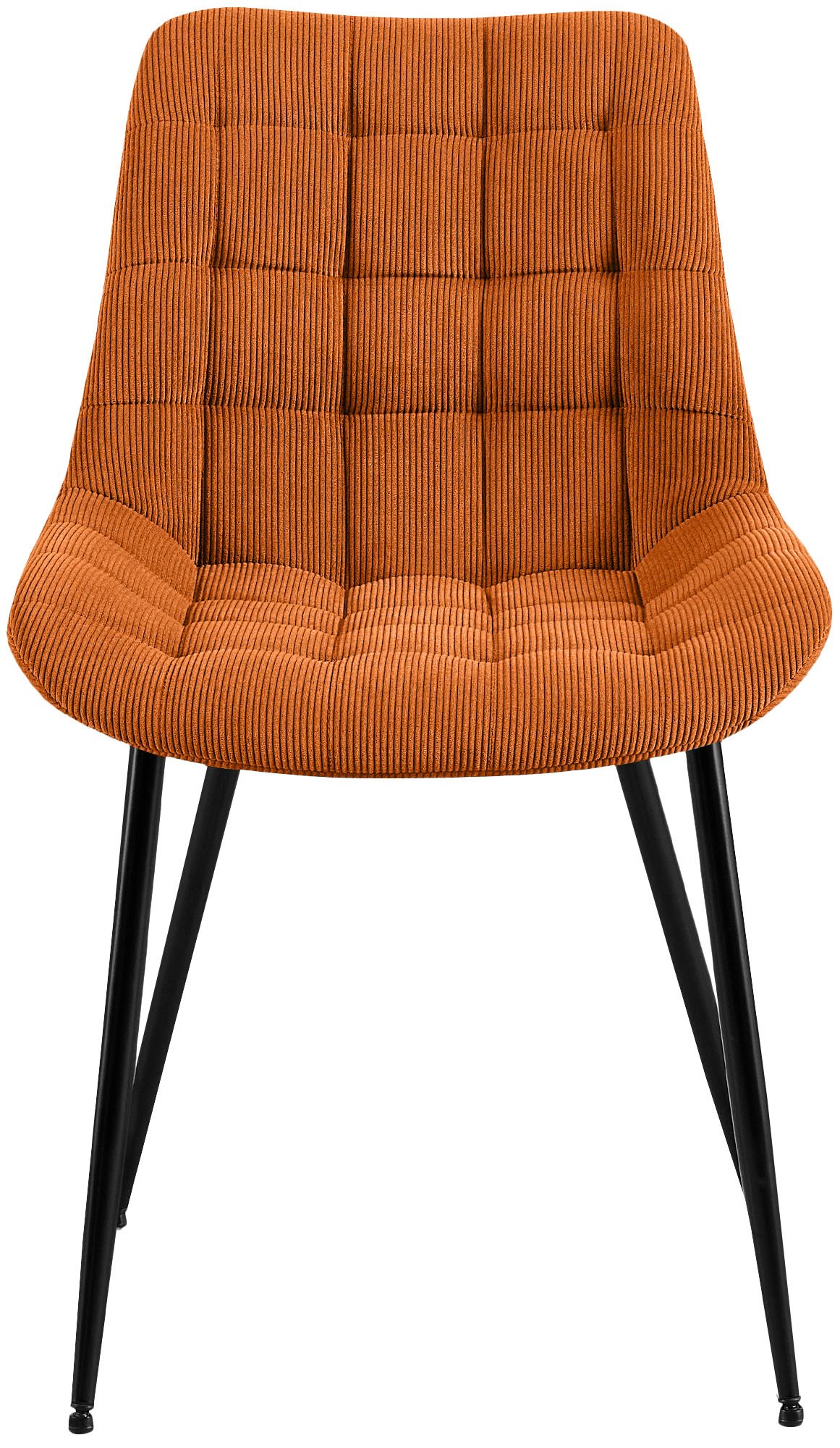 Esszimmerstuhl Sardna Cord, orange