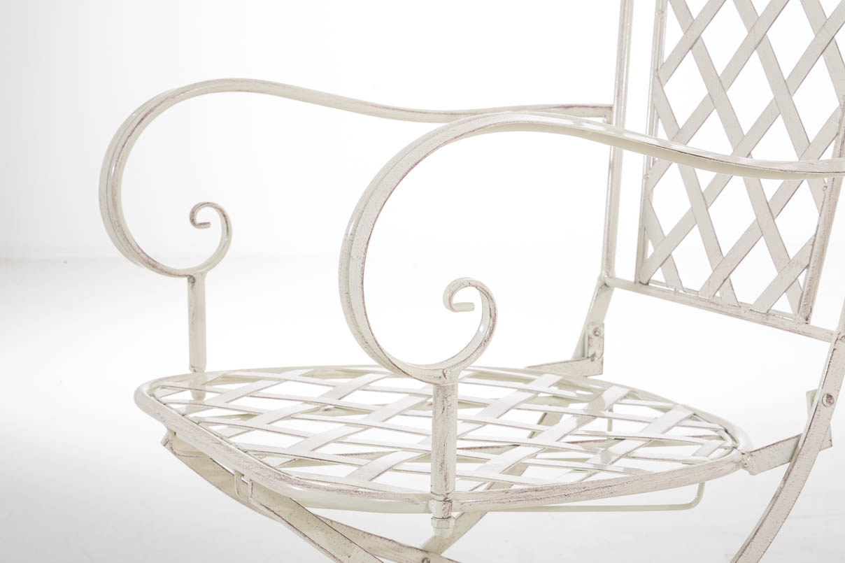 Stuhl Adara, antik-creme