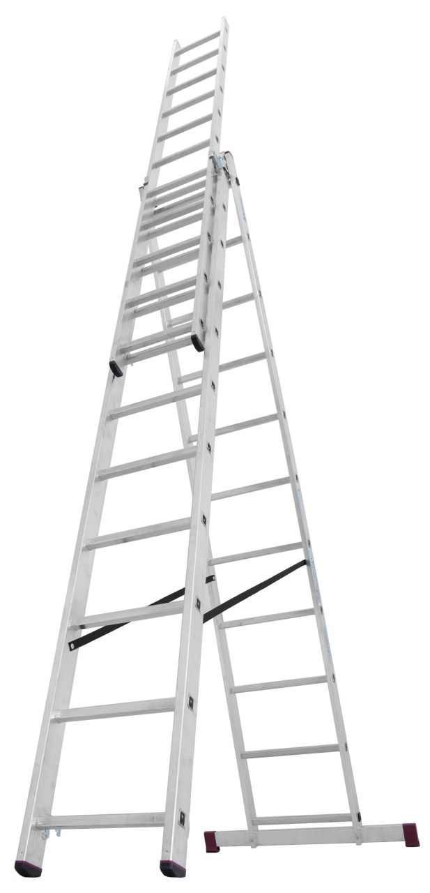 CORDA Vielzweckleiter 3x11 Sprossen