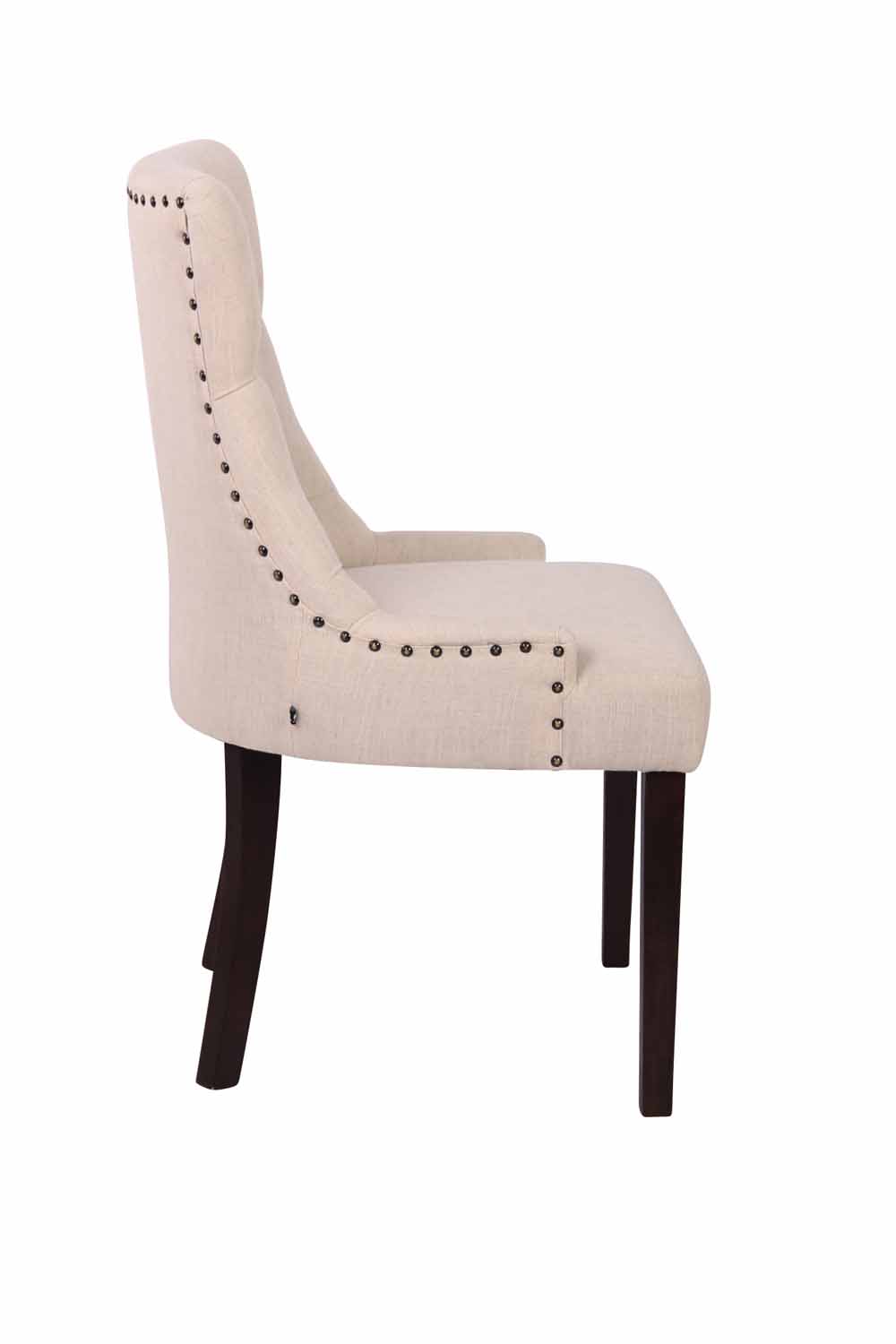 Esszimmerstuhl Aberdeen Stoff antik, creme