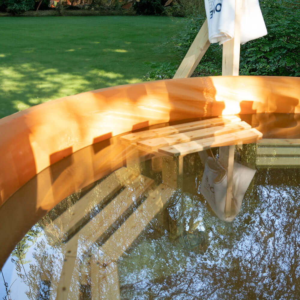 Hot Tub mit Ofen SKANDI L - Ø210cm