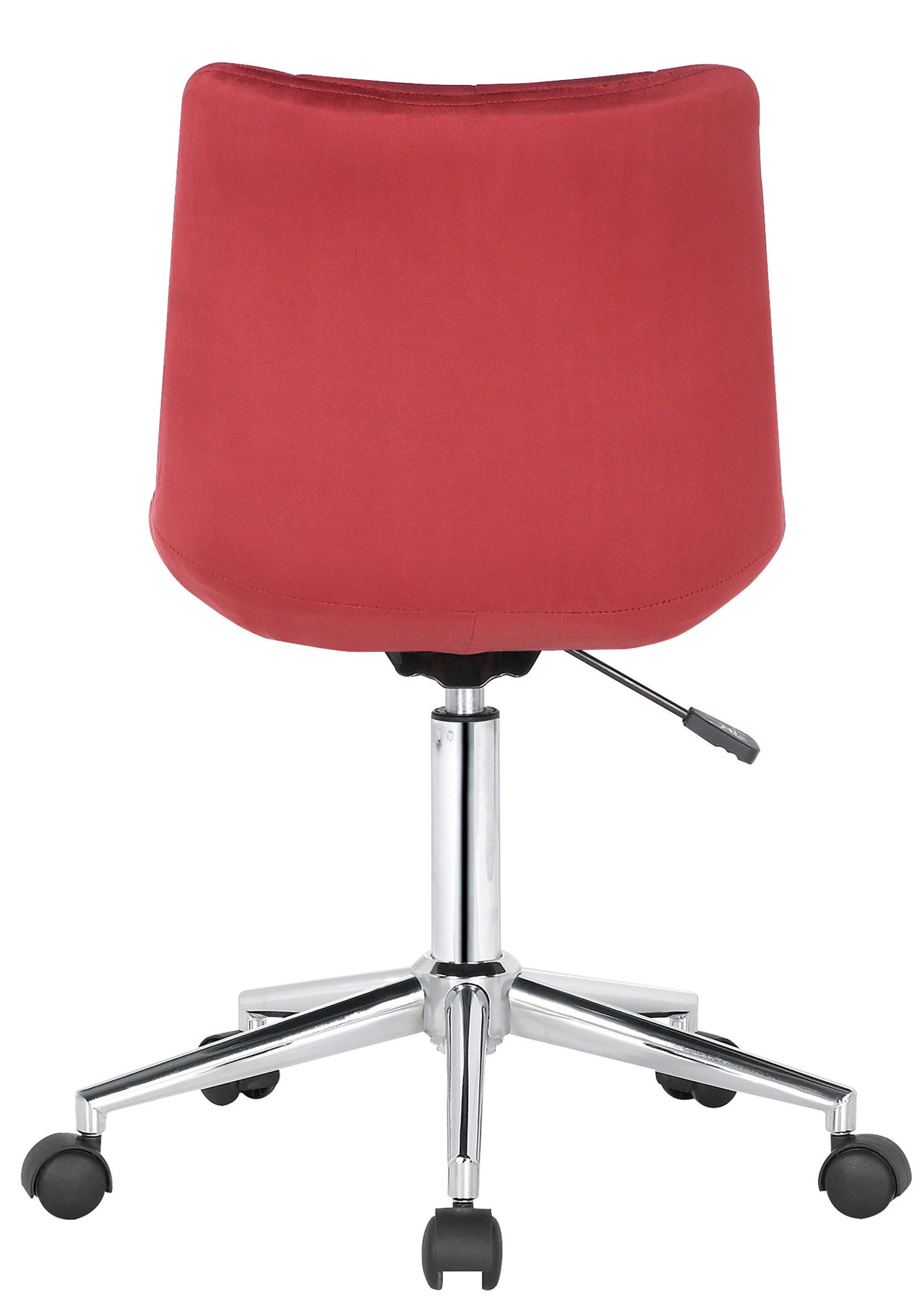 Bürostuhl Medford Samt, rot