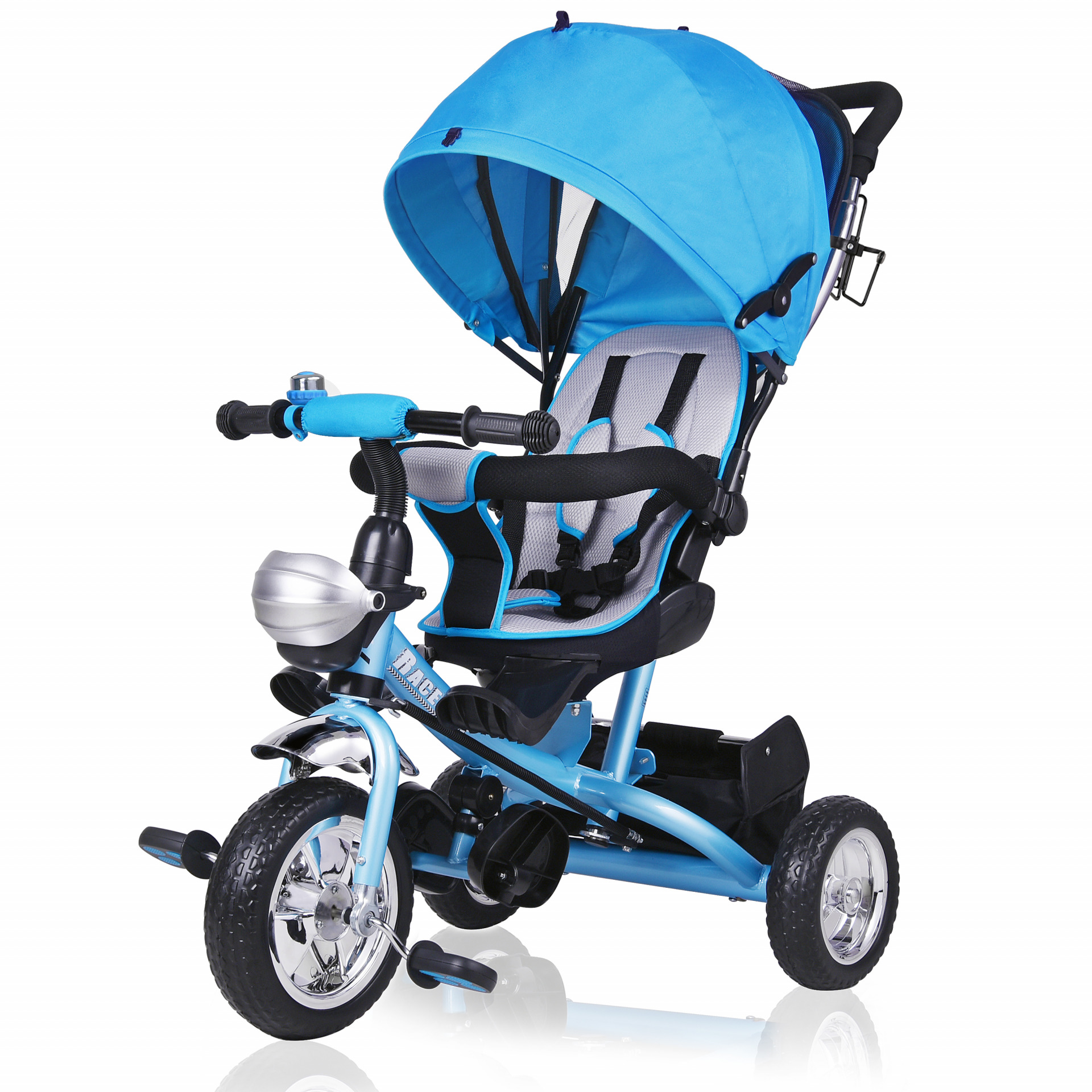 Multifunktionales Kinderdreirad Blau