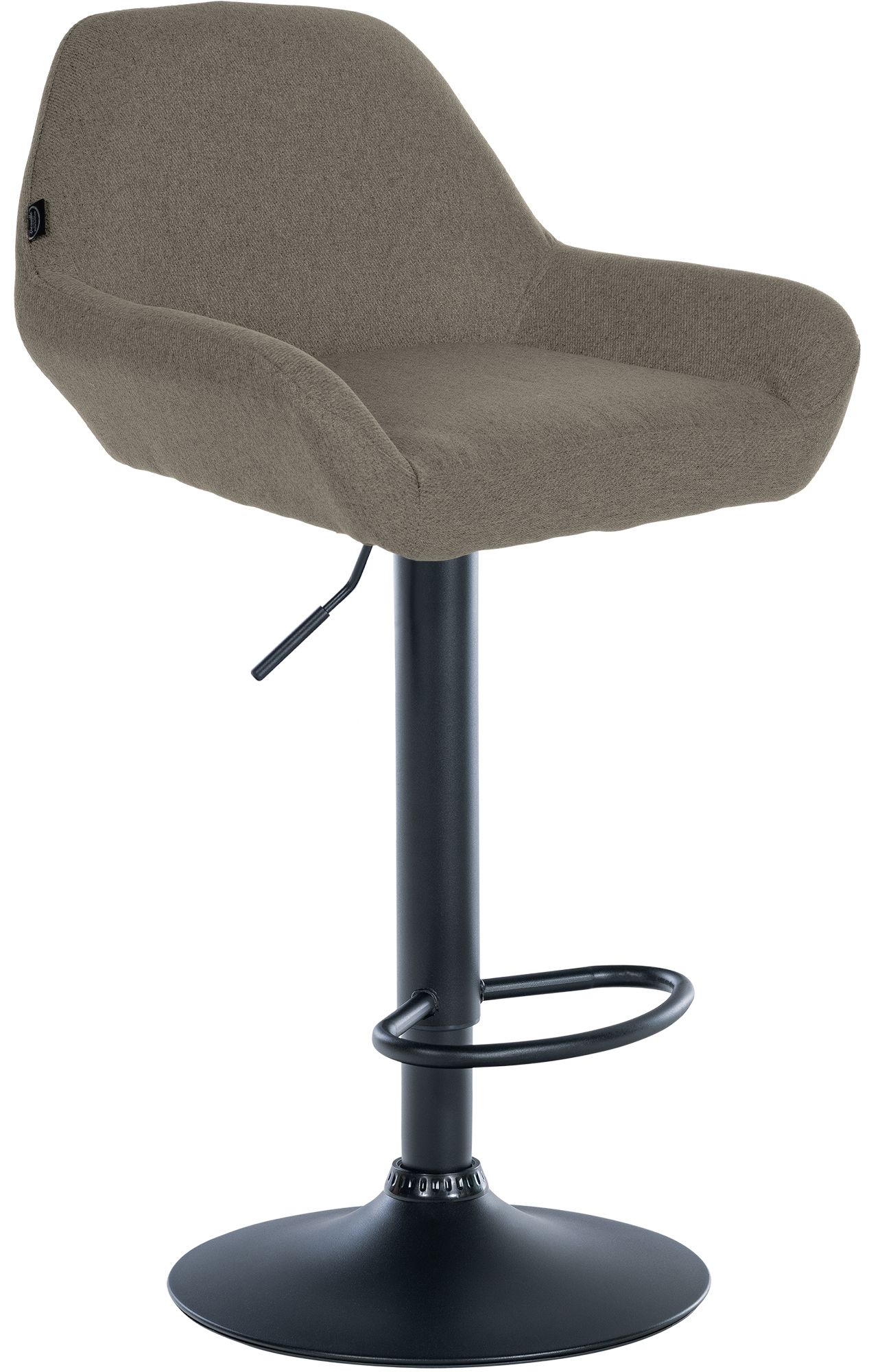 Barhocker Braga Stoff B, taupe