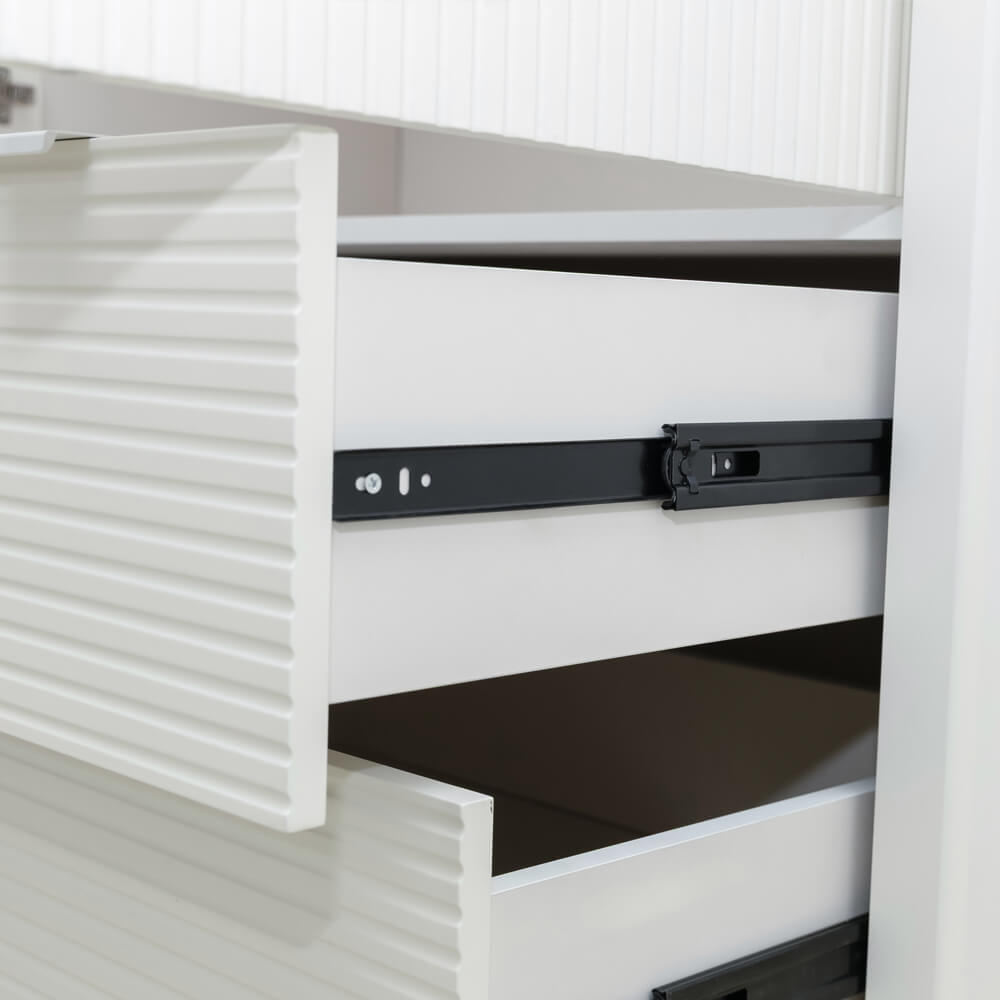 Kleiderschrank COCO – 100 × 200 cm Weiß