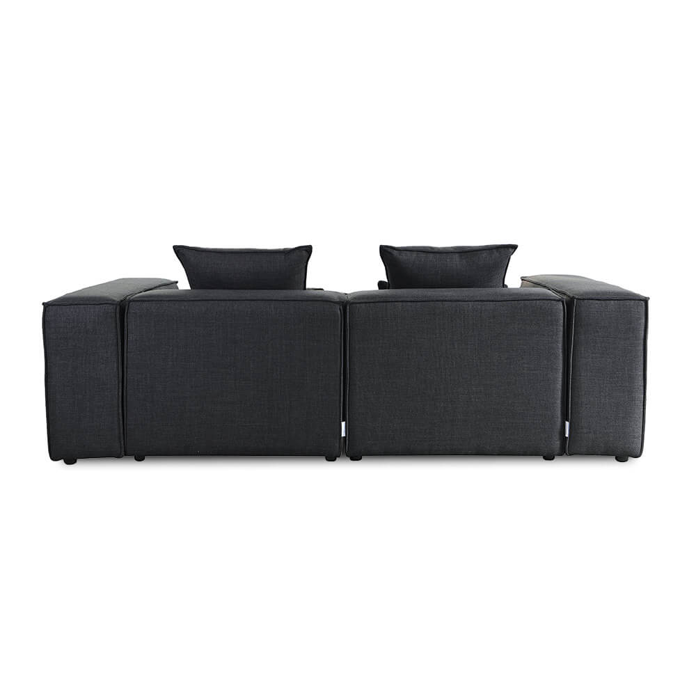Modulares Sofa VERONA S - 240 x 120 cm Anthrazit
