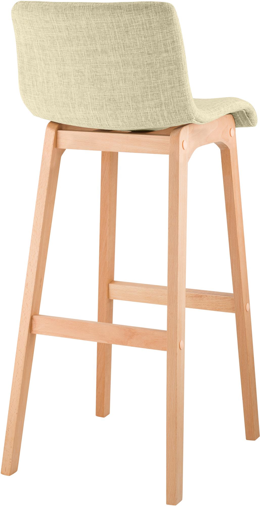Barhocker Hoover Stoff Natura, creme