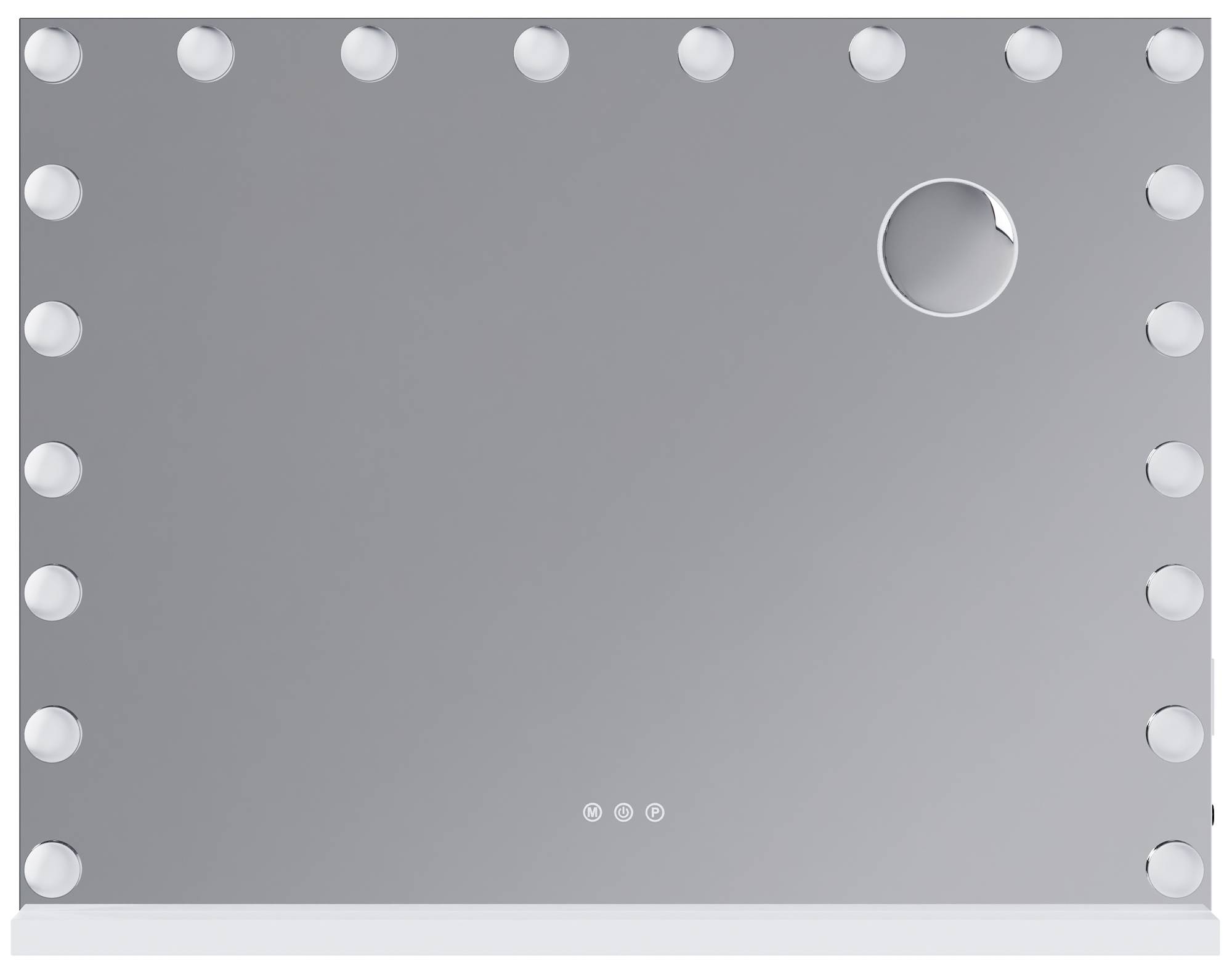 Schminkspiegel Norlina mit Bluetooth, weiß