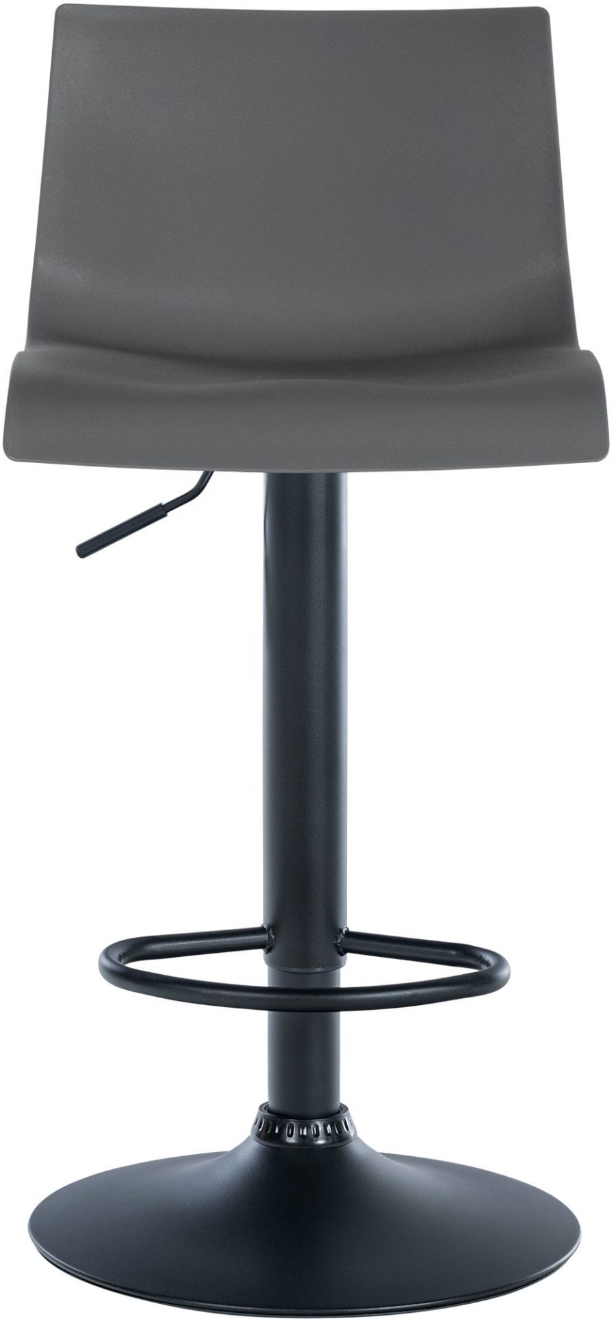 2er Set Barhocker Branford Kunststoff, grau