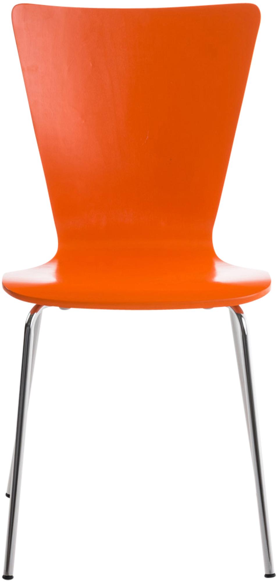 Besucherstuhl Aaron, orange