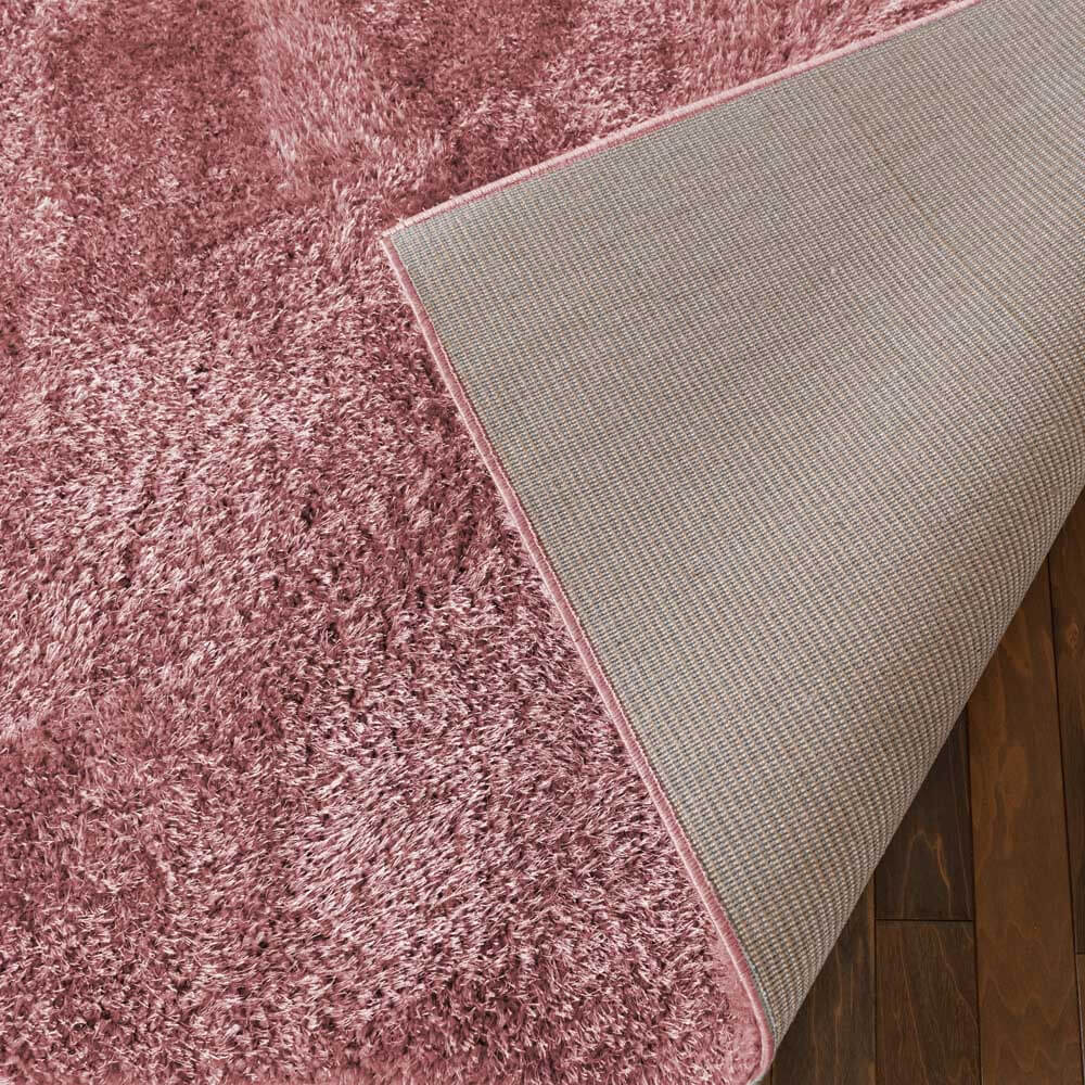 Hochflor Teppich SOFI - 150 x 80 cm Altrosa