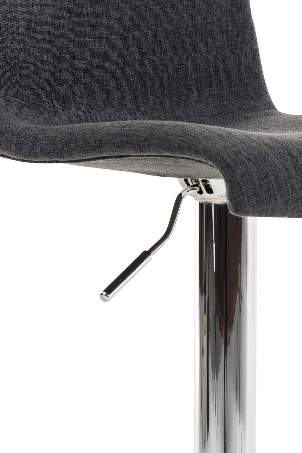 Barhocker Hoover Stoff C, dunkelgrau
