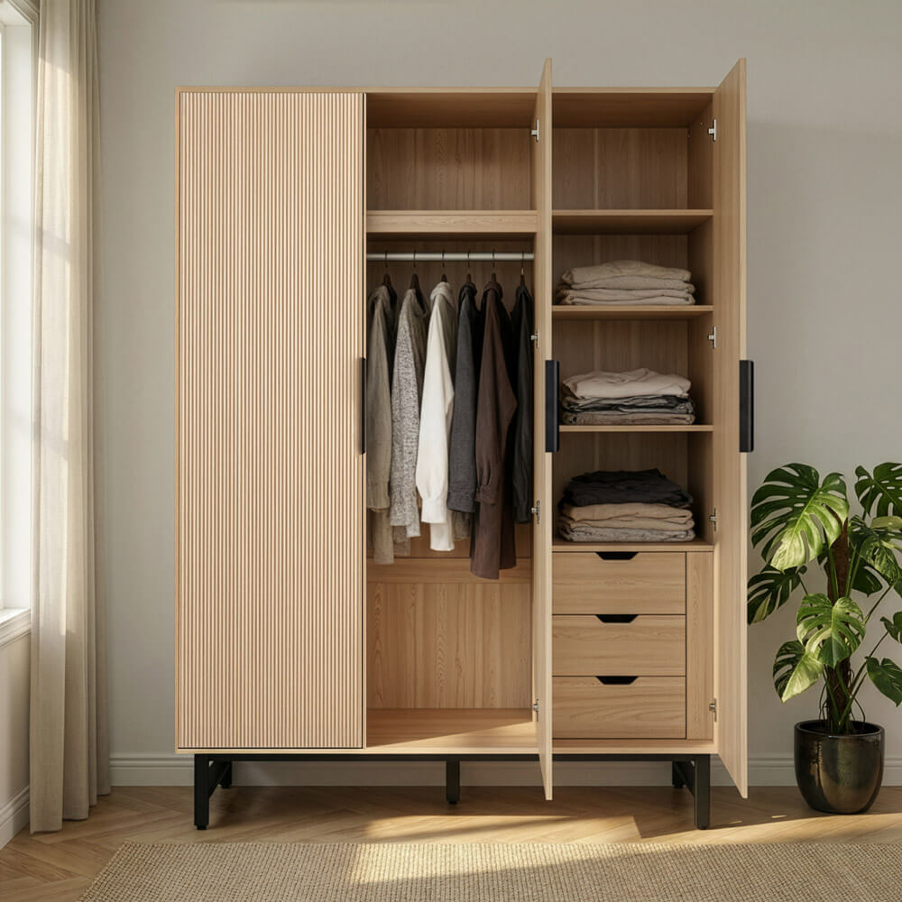 Kleiderschrank NYLA - 150 x 200 cm