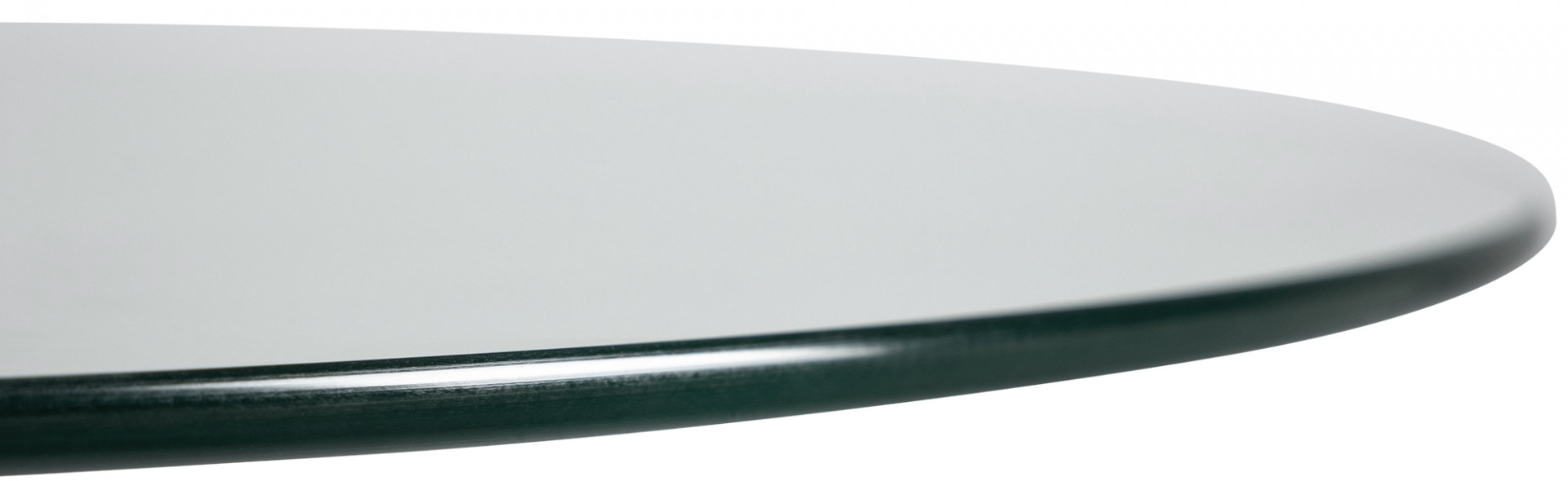 Glastisch 70 cm, klarglas