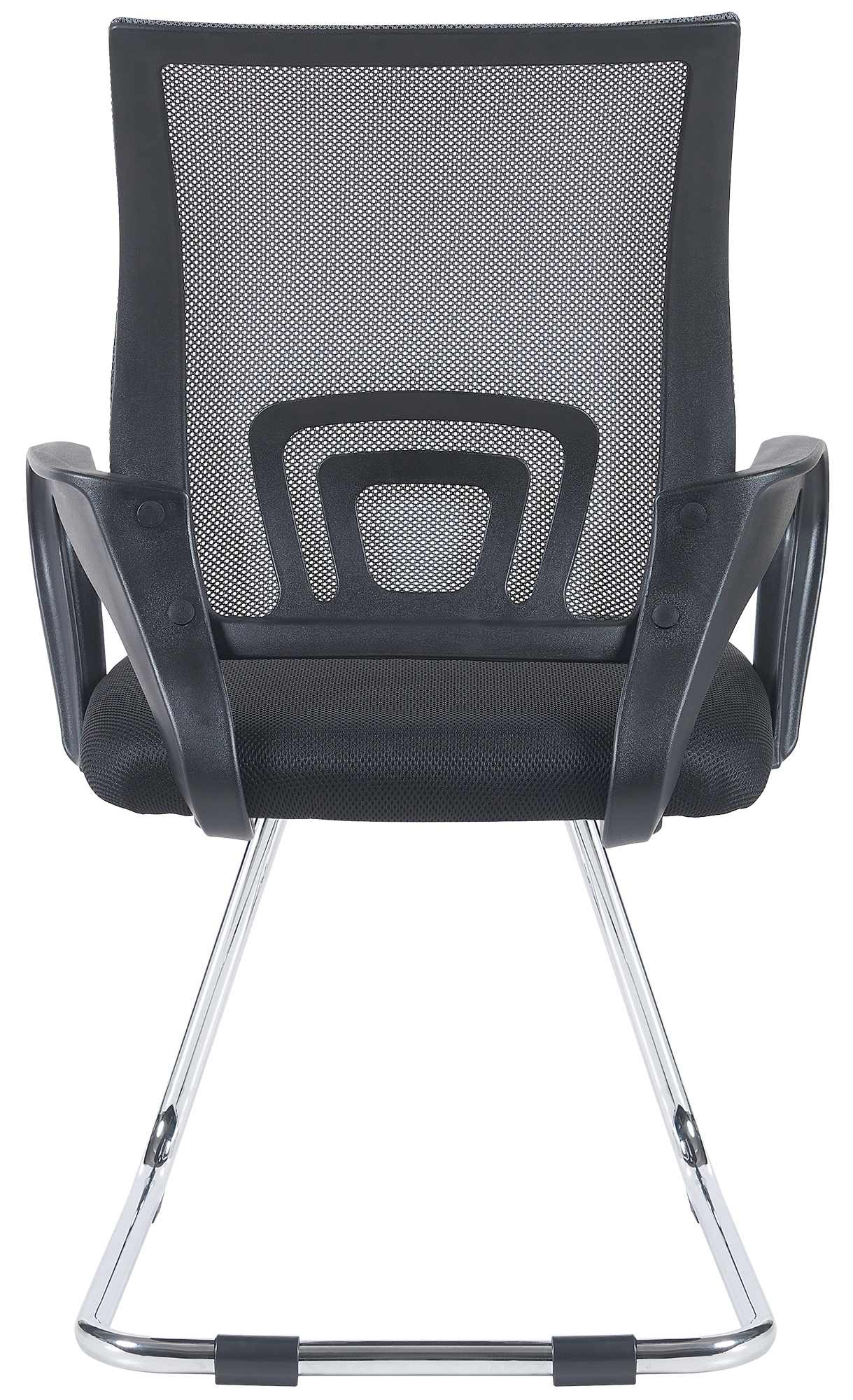 2er Set Besucherstühle Eureka, grau