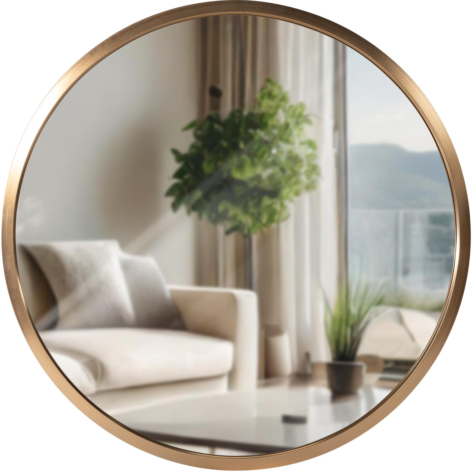 Wandspiegel Elsie S, gold matt