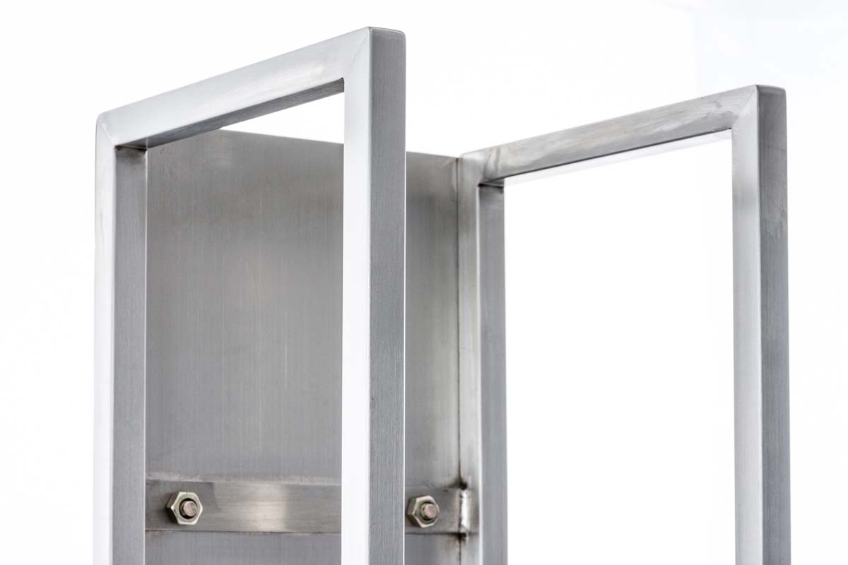 Kaminholzständer Spark 100, edelstahl