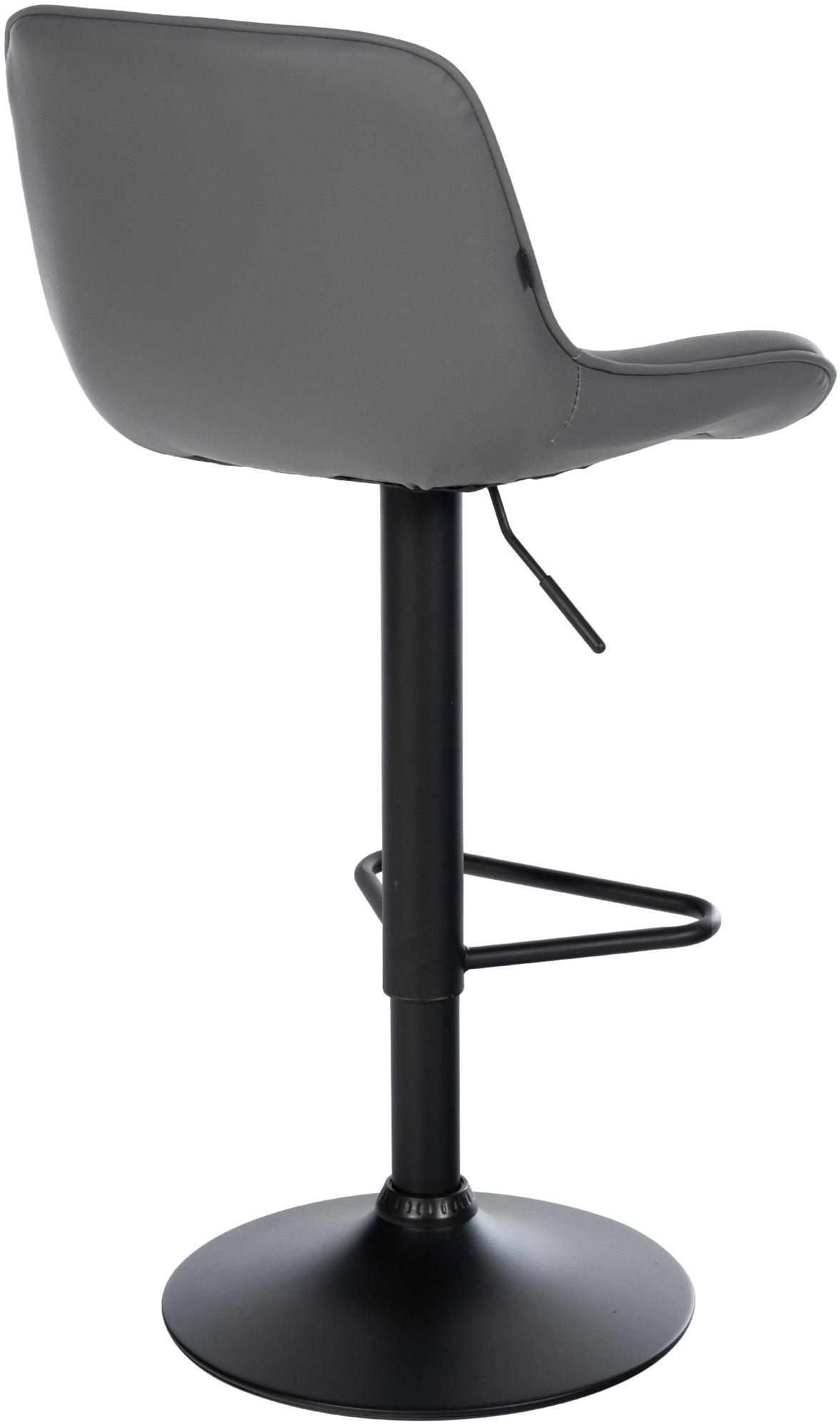 2er Set Barhocker Kasson Kunstleder, grau