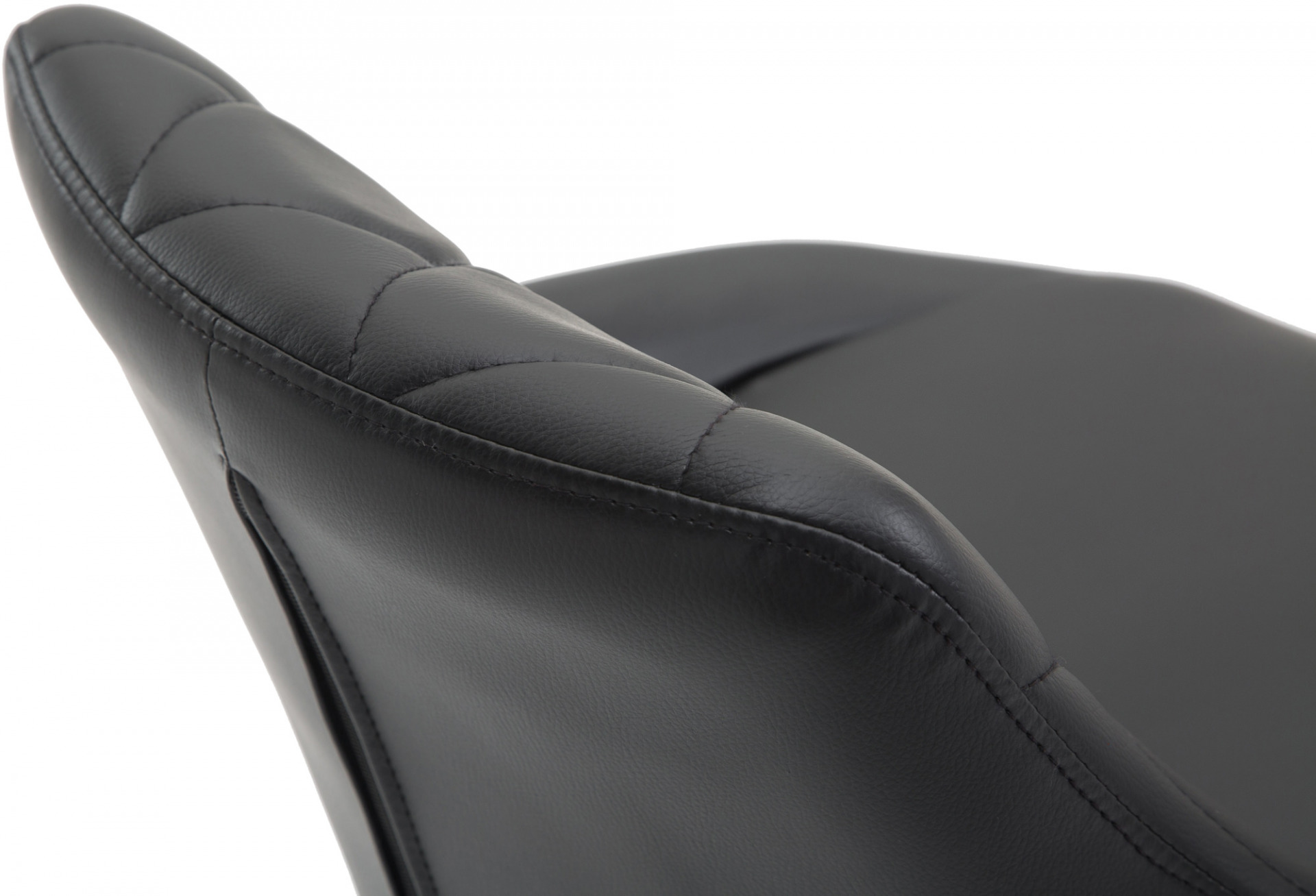 Barhocker Lazio Kunstleder weiß, schwarz