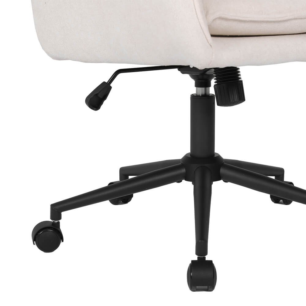Bürostuhl aus Webstoff CORA - Beige