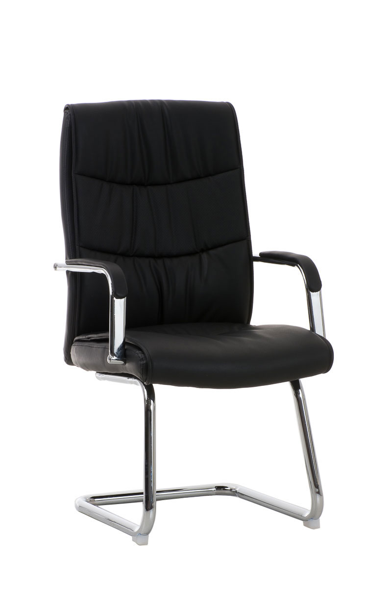 Besucherstuhl Caro, schwarz