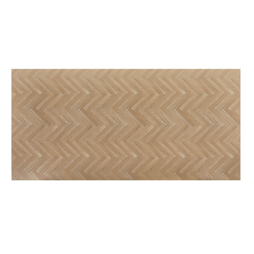 Esstisch Eckig AVENCIA inkl. Sternfuß -160 x 100 cm Fishbone Oak