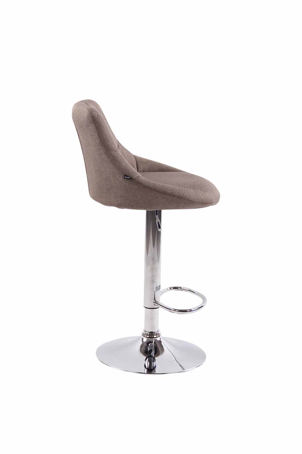 2er Set Barhocker Lazio Stoff C, taupe