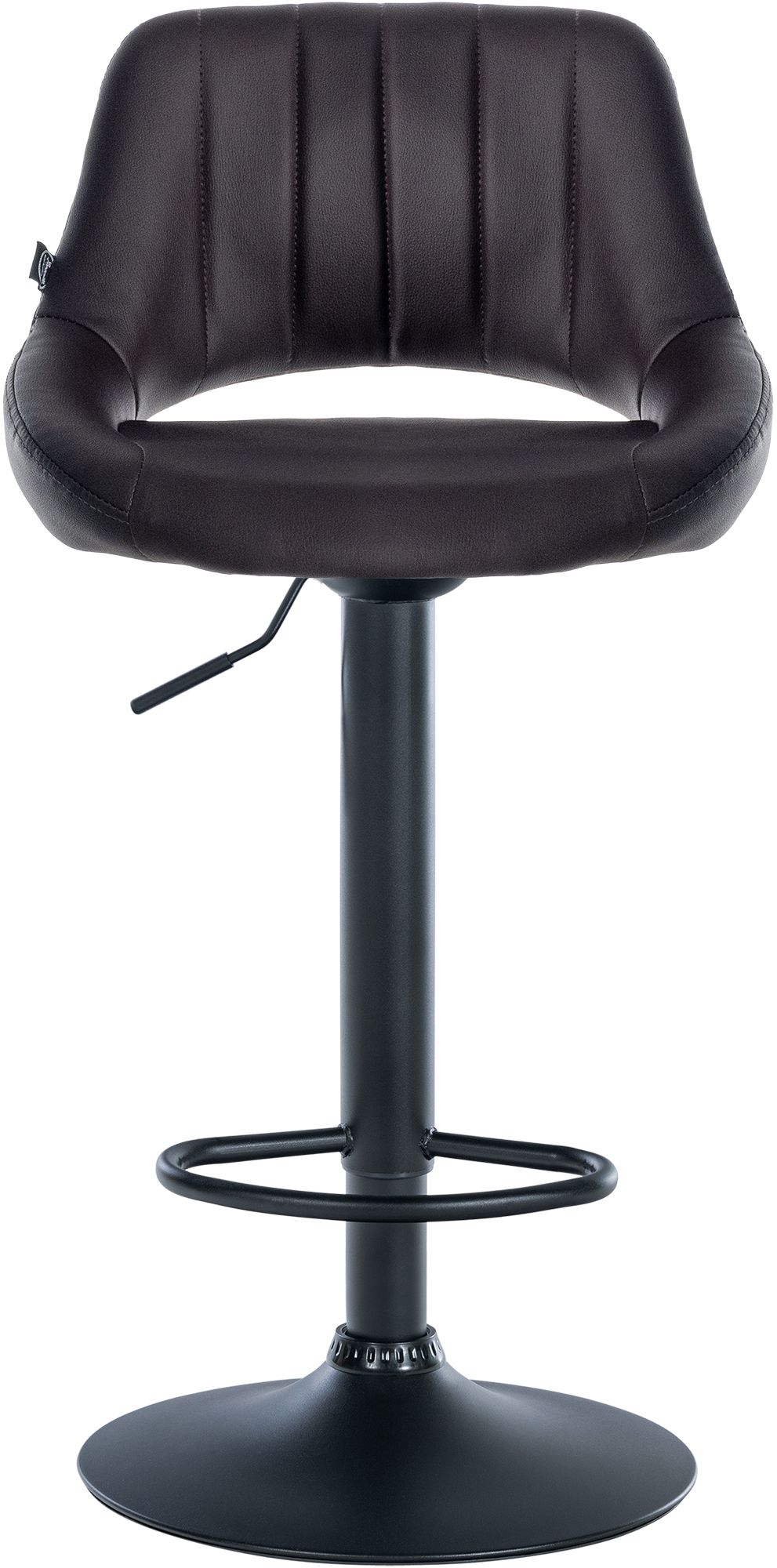 2er Set Barhocker Milet Kunstleder B, braun