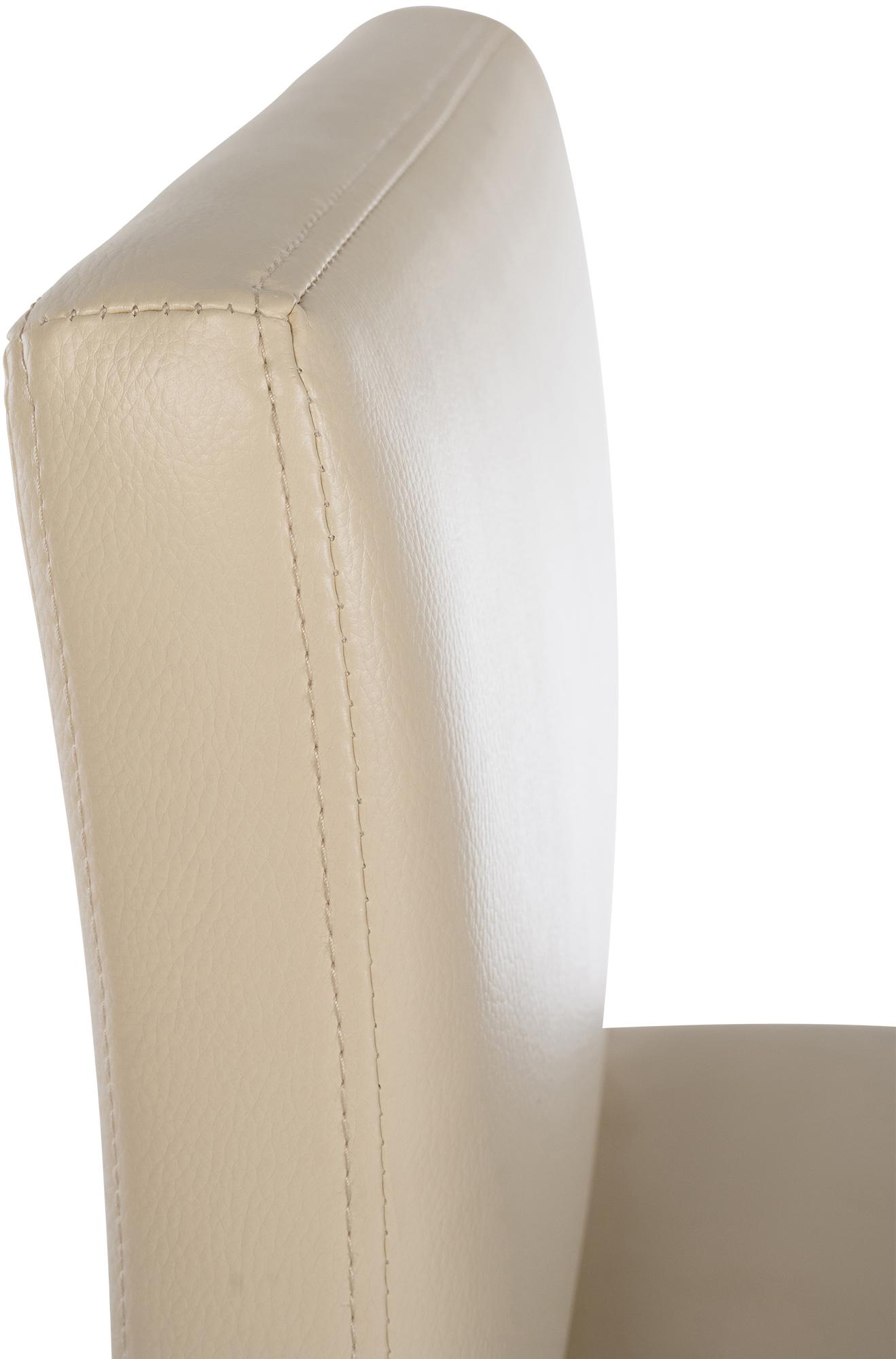 Barhocker Newport Kunstleder B, creme