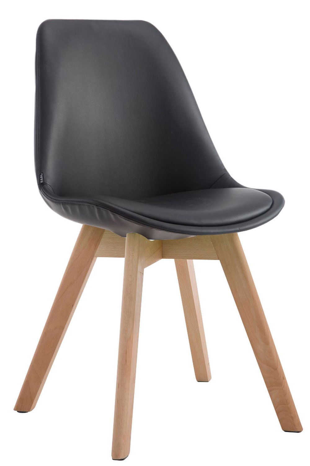Stuhl Manado Kunstleder Natura, schwarz