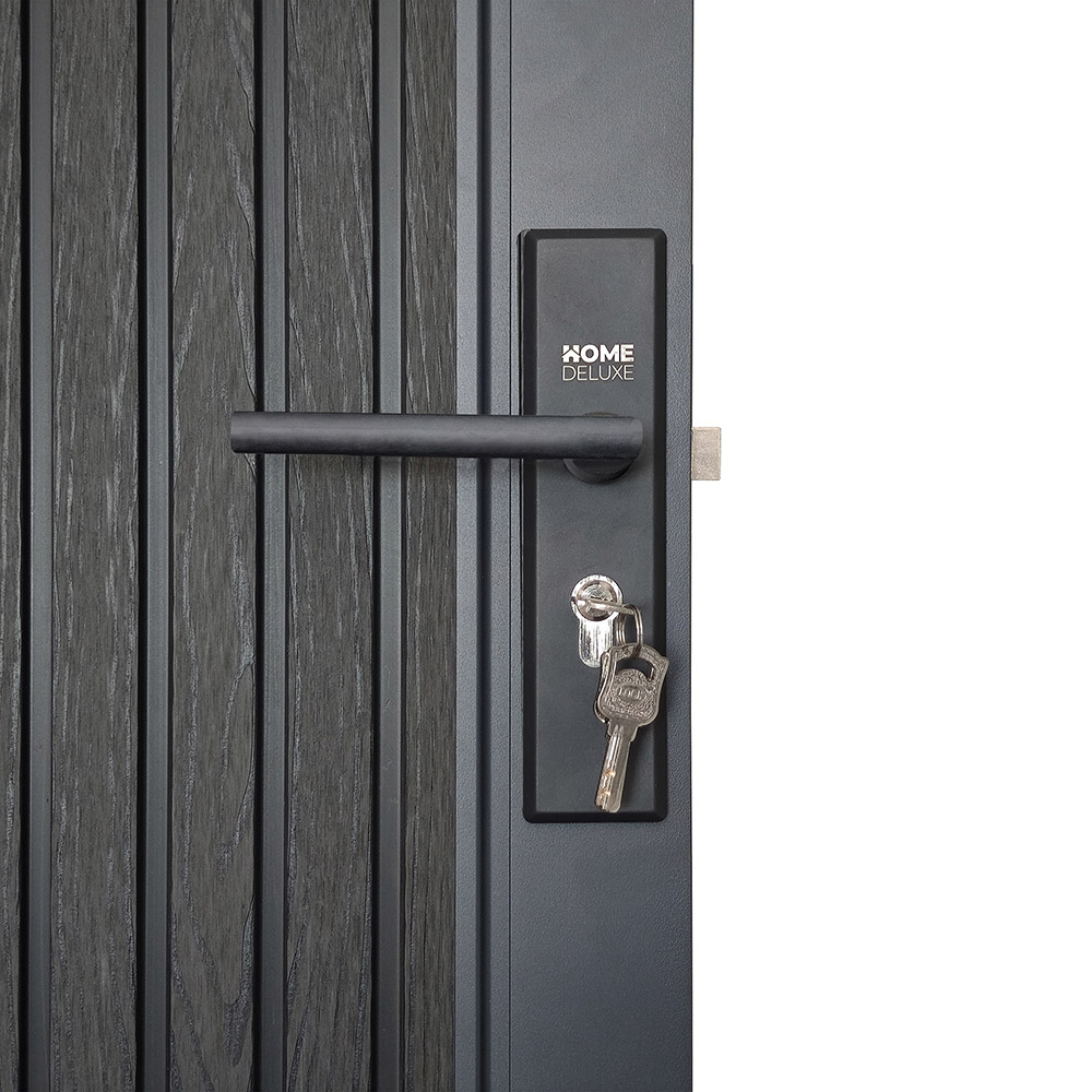 WPC Gartentor CALLATOR PREMIUM Vertikale Paneele - 90 x 180 cm