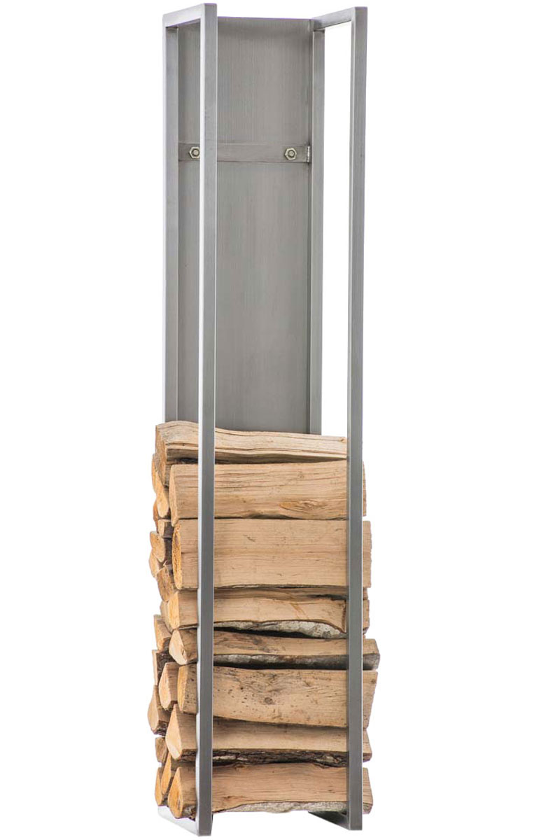 Kaminholzständer Spark 120, edelstahl