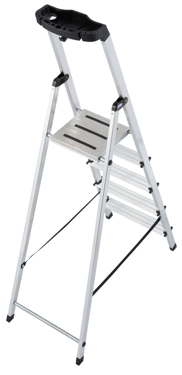 MONTO Aluminium-Stufen-Stehleiter Safety, 1x5 Stufen