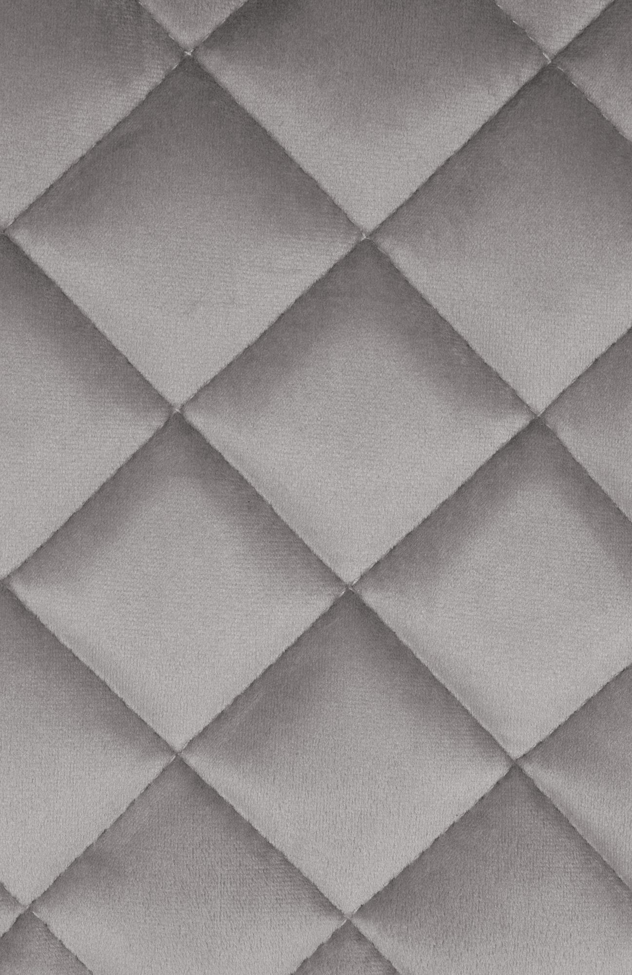 Barhocker Kasson Samt, grau