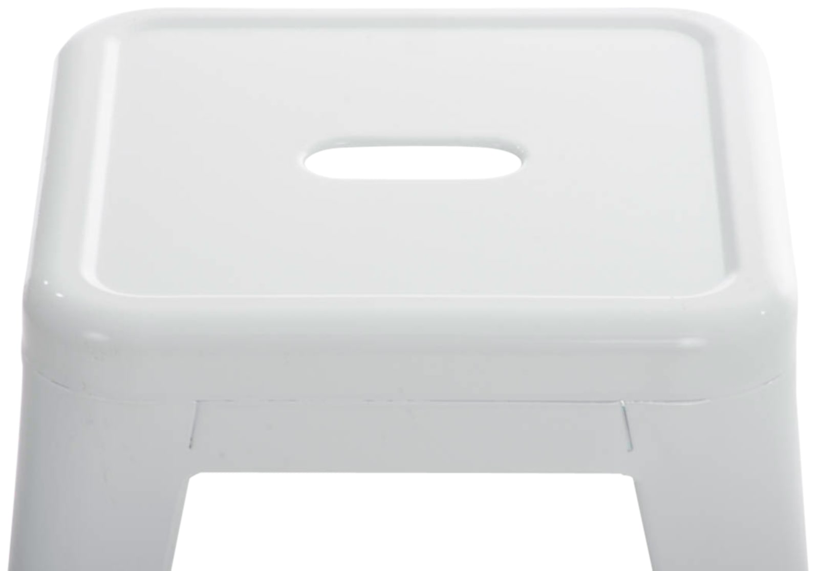 4er Set Hocker Armin, weiß