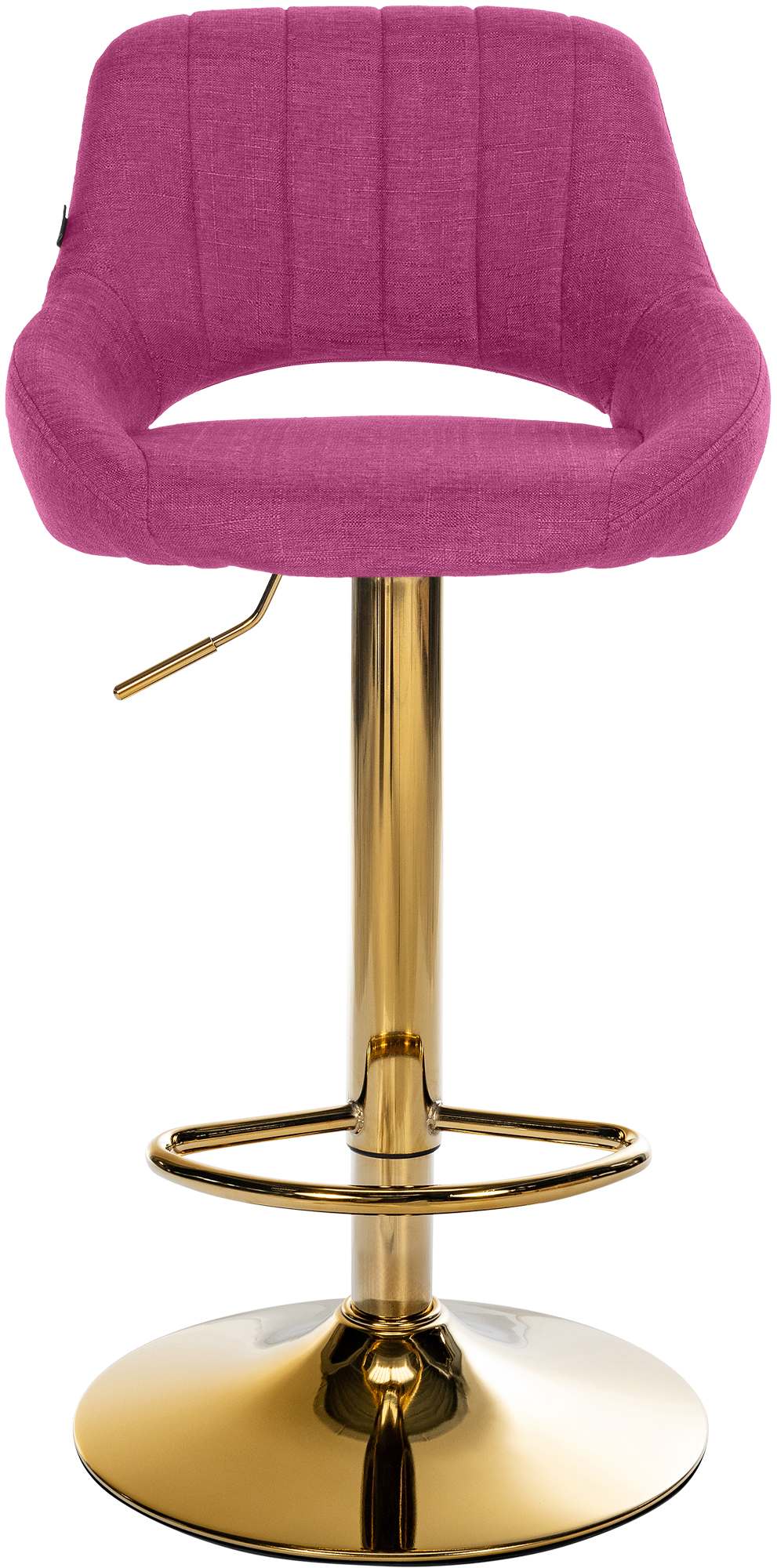 2er Set Barhocker Milet Stoff G, lila