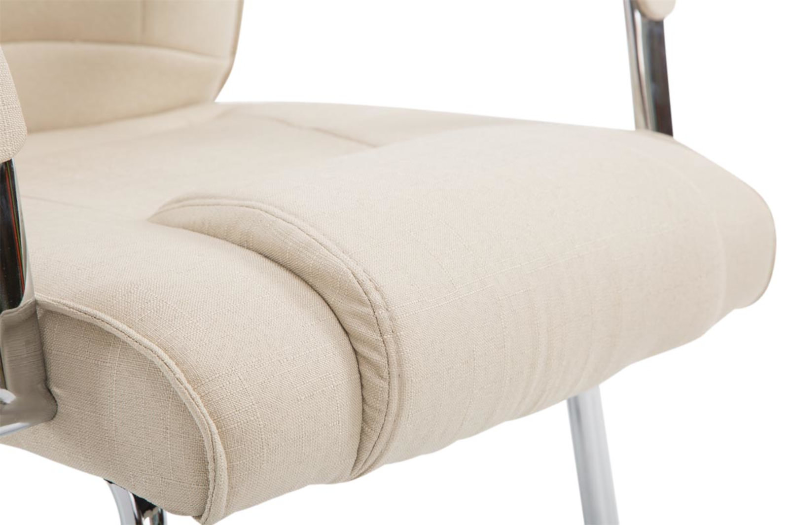 2er Set Stühle Attila Stoff, creme